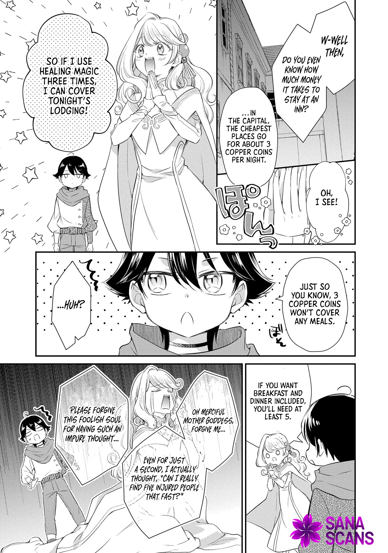 Even Exiled, She's Still the Beloved Saint! St. Evelyn's Weird and Wonderful Friends Chapter 1 Page 25