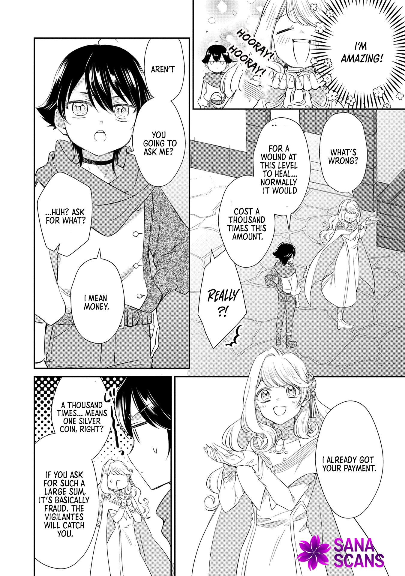 Even Exiled, She's Still the Beloved Saint! St. Evelyn's Weird and Wonderful Friends Chapter 1 Page 32
