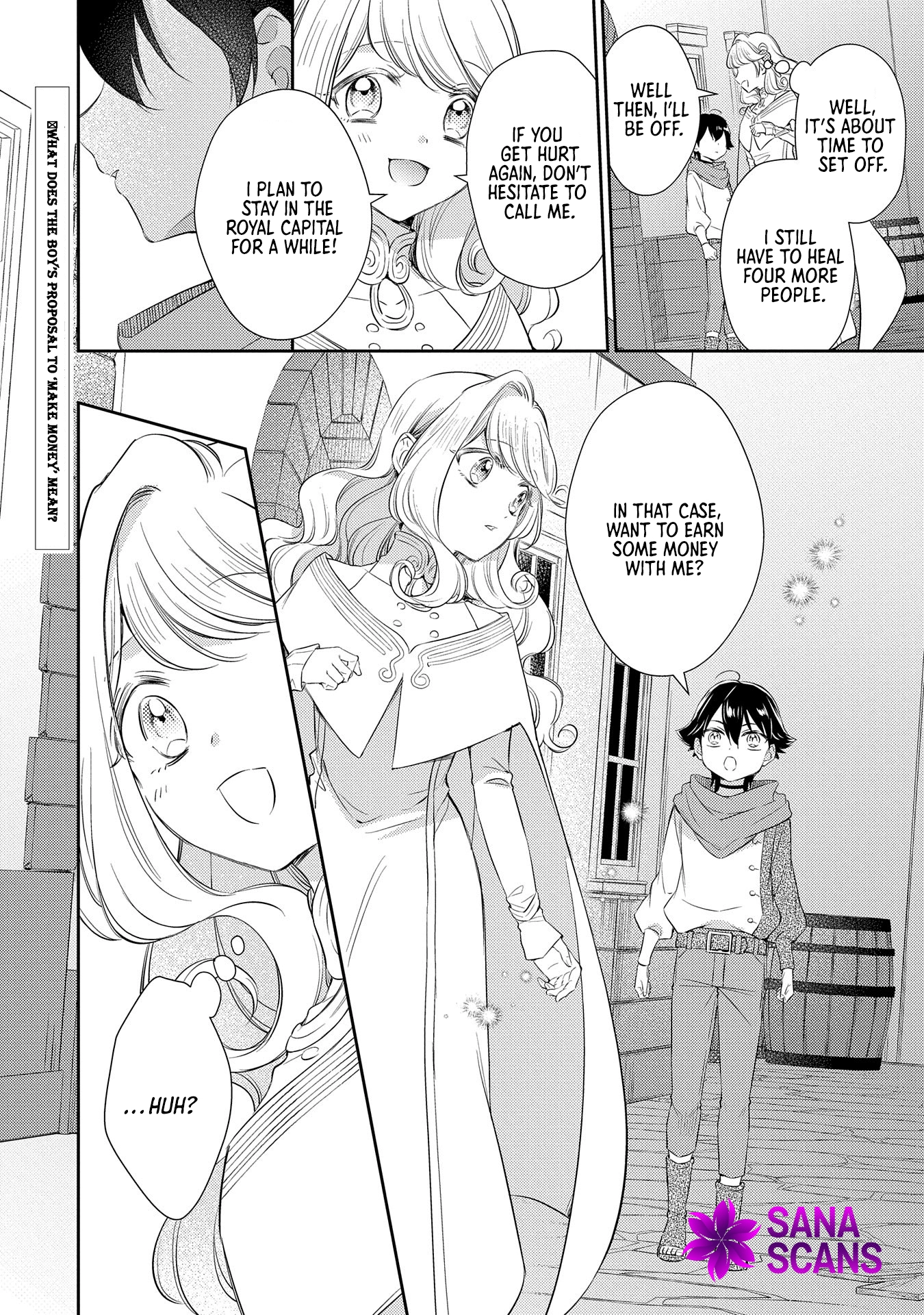Even Exiled, She's Still the Beloved Saint! St. Evelyn's Weird and Wonderful Friends Chapter 1 Page 34