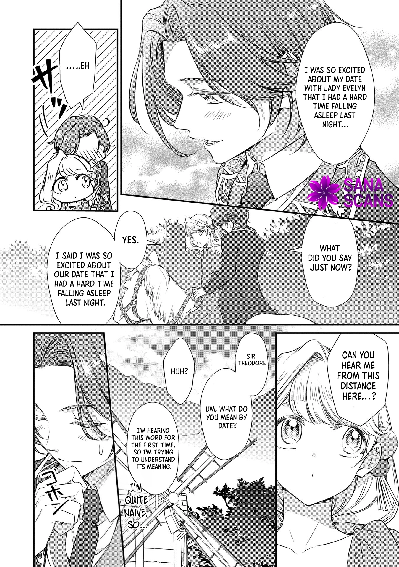 Even Exiled, She's Still the Beloved Saint! St. Evelyn's Weird and Wonderful Friends Chapter 4 Page 12
