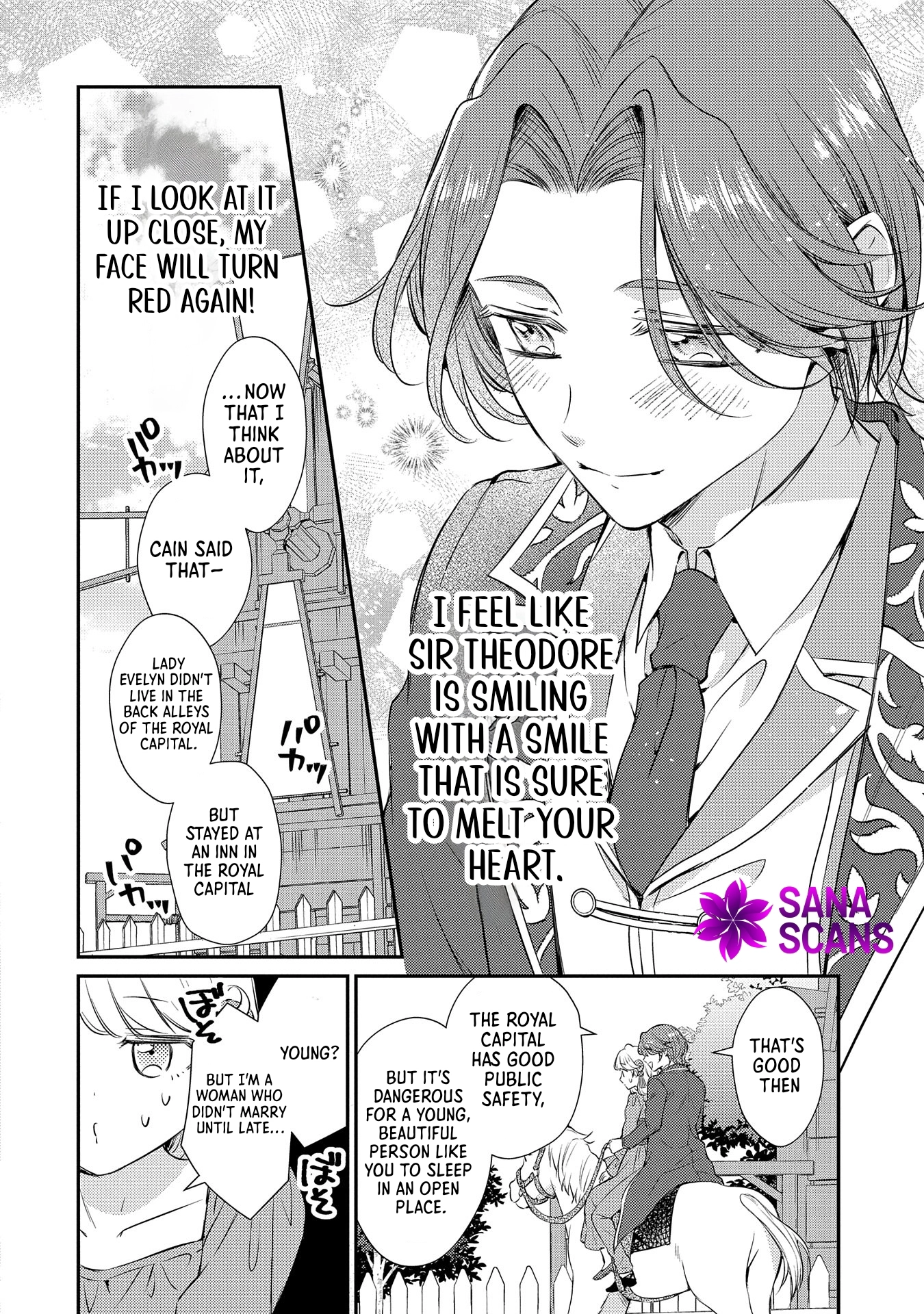 Even Exiled, She's Still the Beloved Saint! St. Evelyn's Weird and Wonderful Friends Chapter 4 Page 18