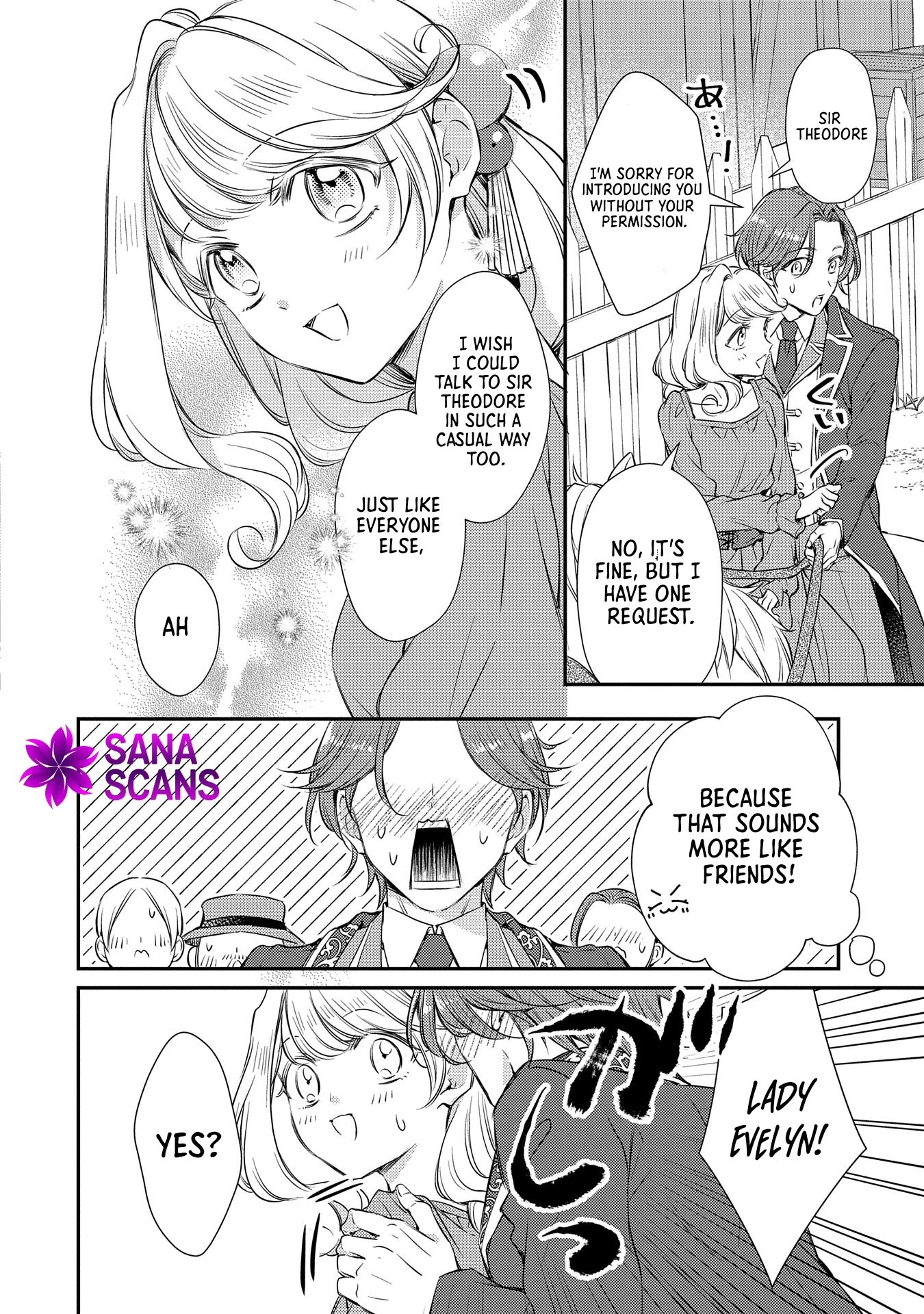 Even Exiled, She's Still the Beloved Saint! St. Evelyn's Weird and Wonderful Friends Chapter 4 Page 20