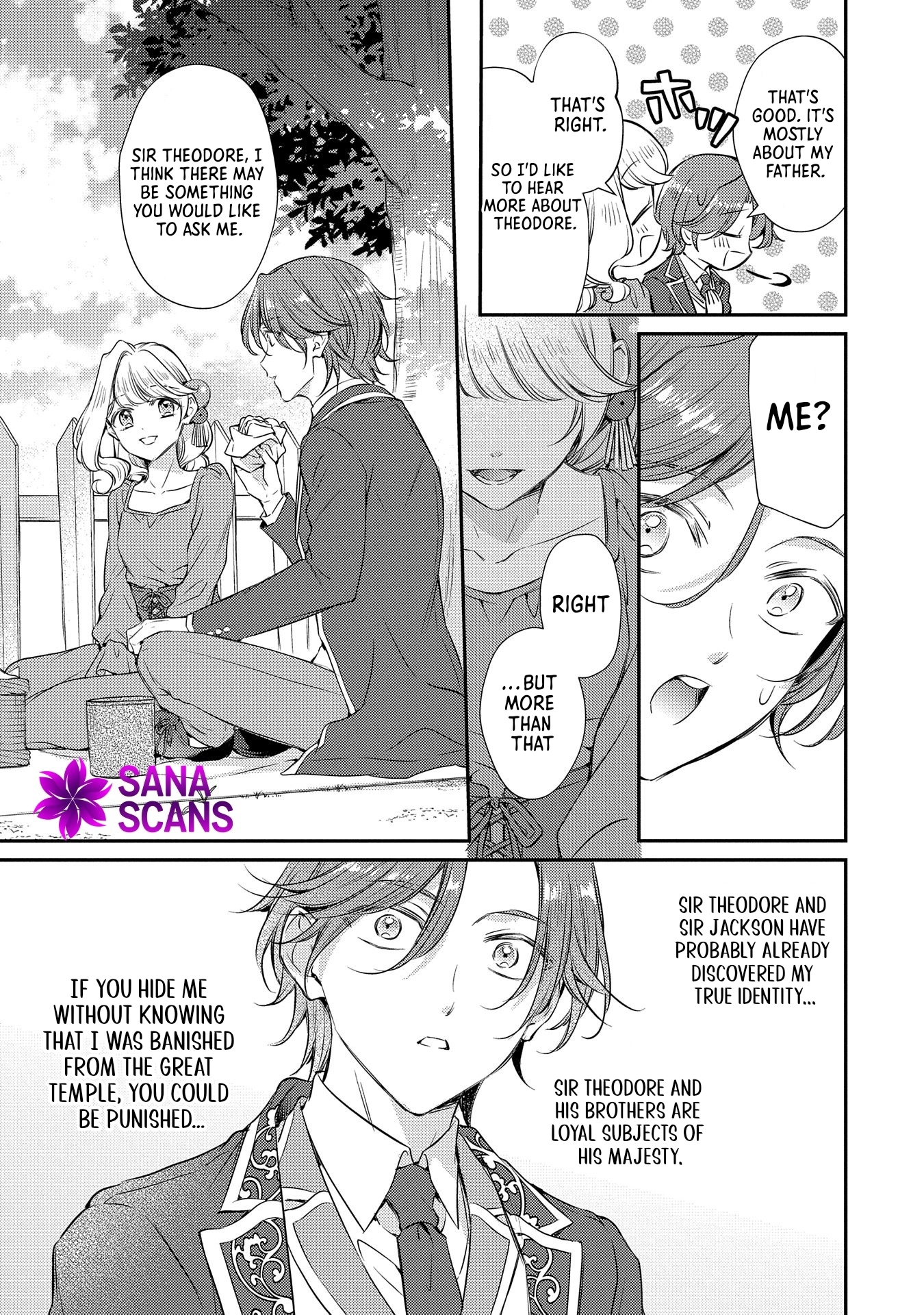 Even Exiled, She's Still the Beloved Saint! St. Evelyn's Weird and Wonderful Friends Chapter 4 Page 25