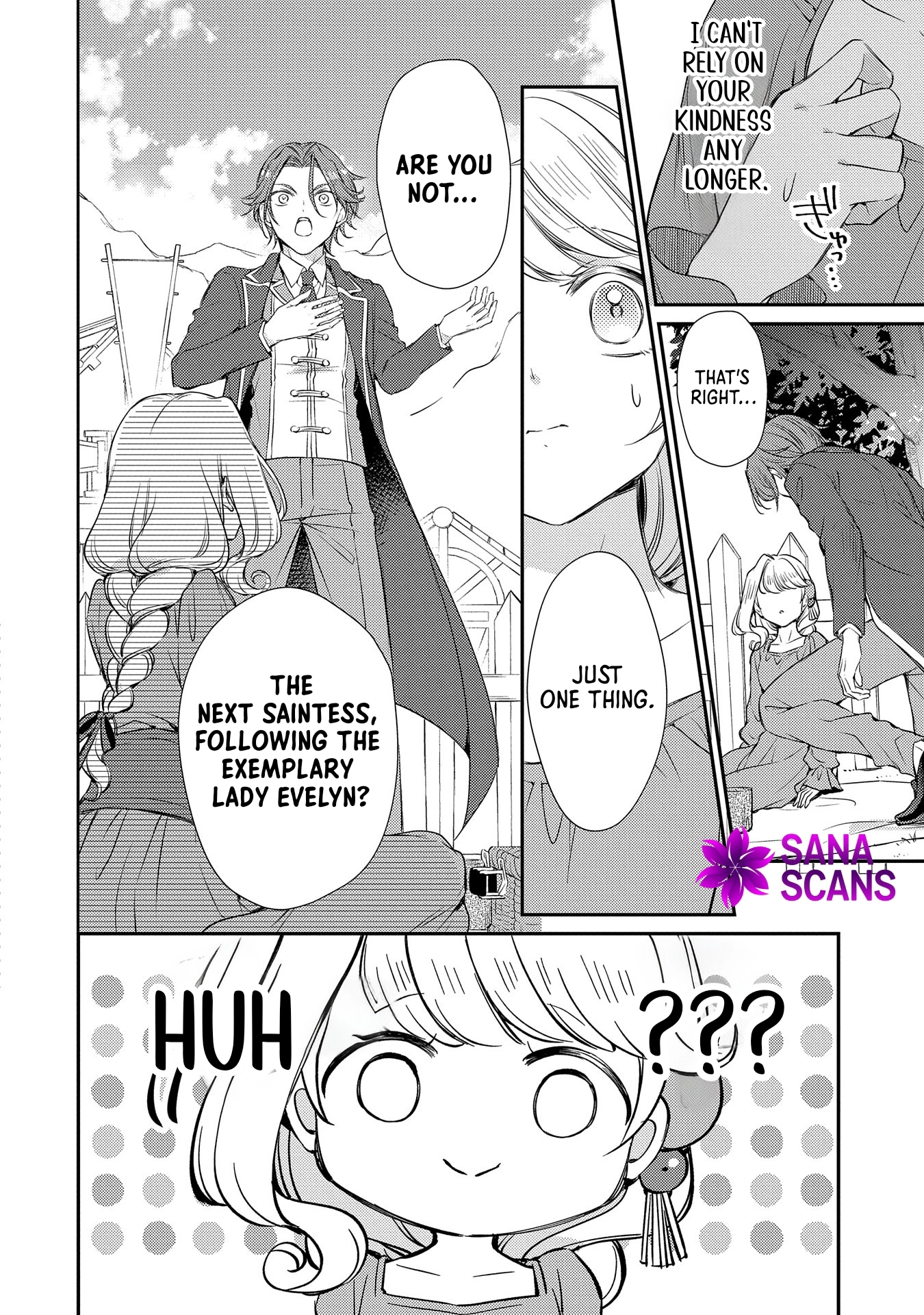 Even Exiled, She's Still the Beloved Saint! St. Evelyn's Weird and Wonderful Friends Chapter 4 Page 26