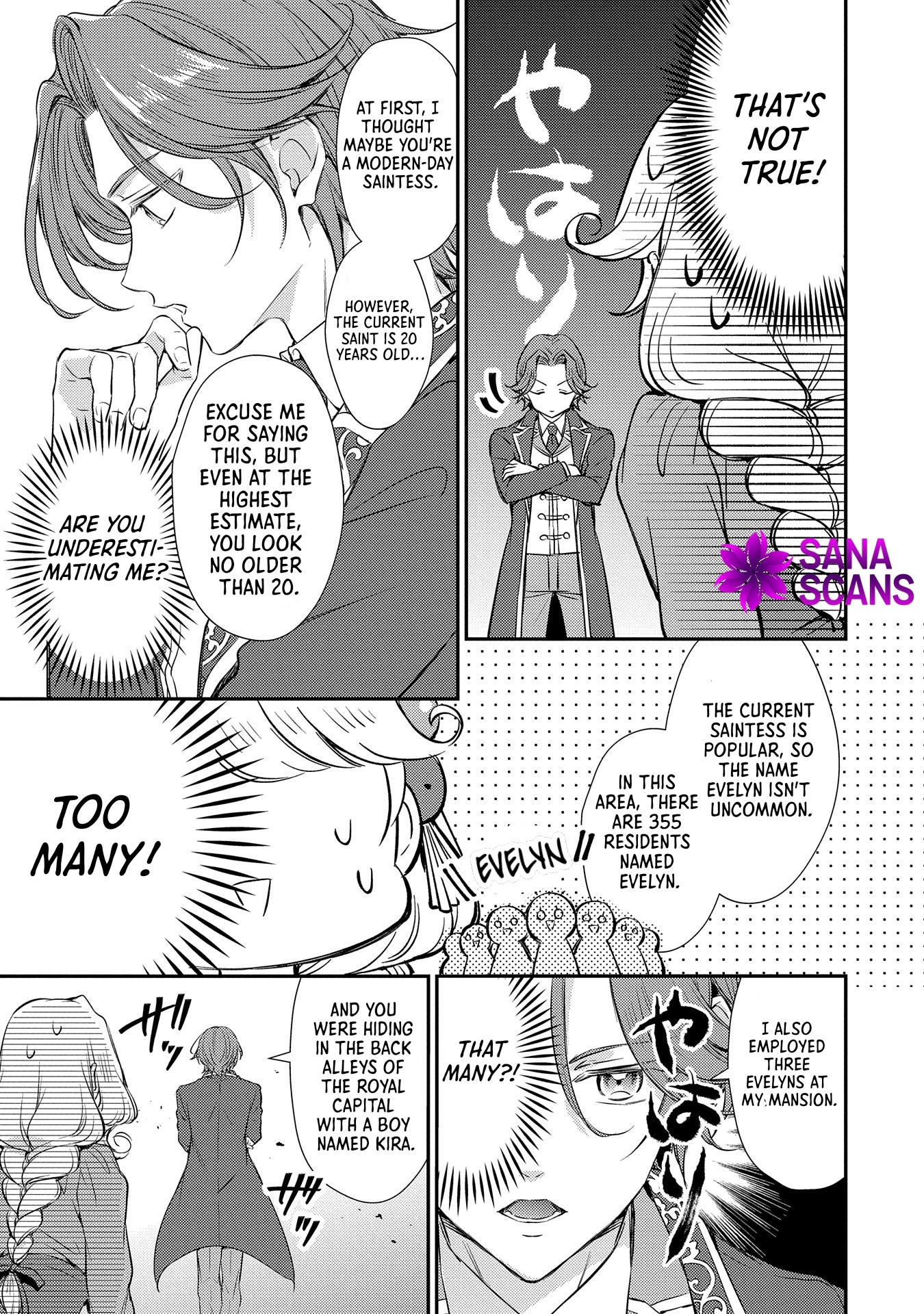Even Exiled, She's Still the Beloved Saint! St. Evelyn's Weird and Wonderful Friends Chapter 4 Page 27