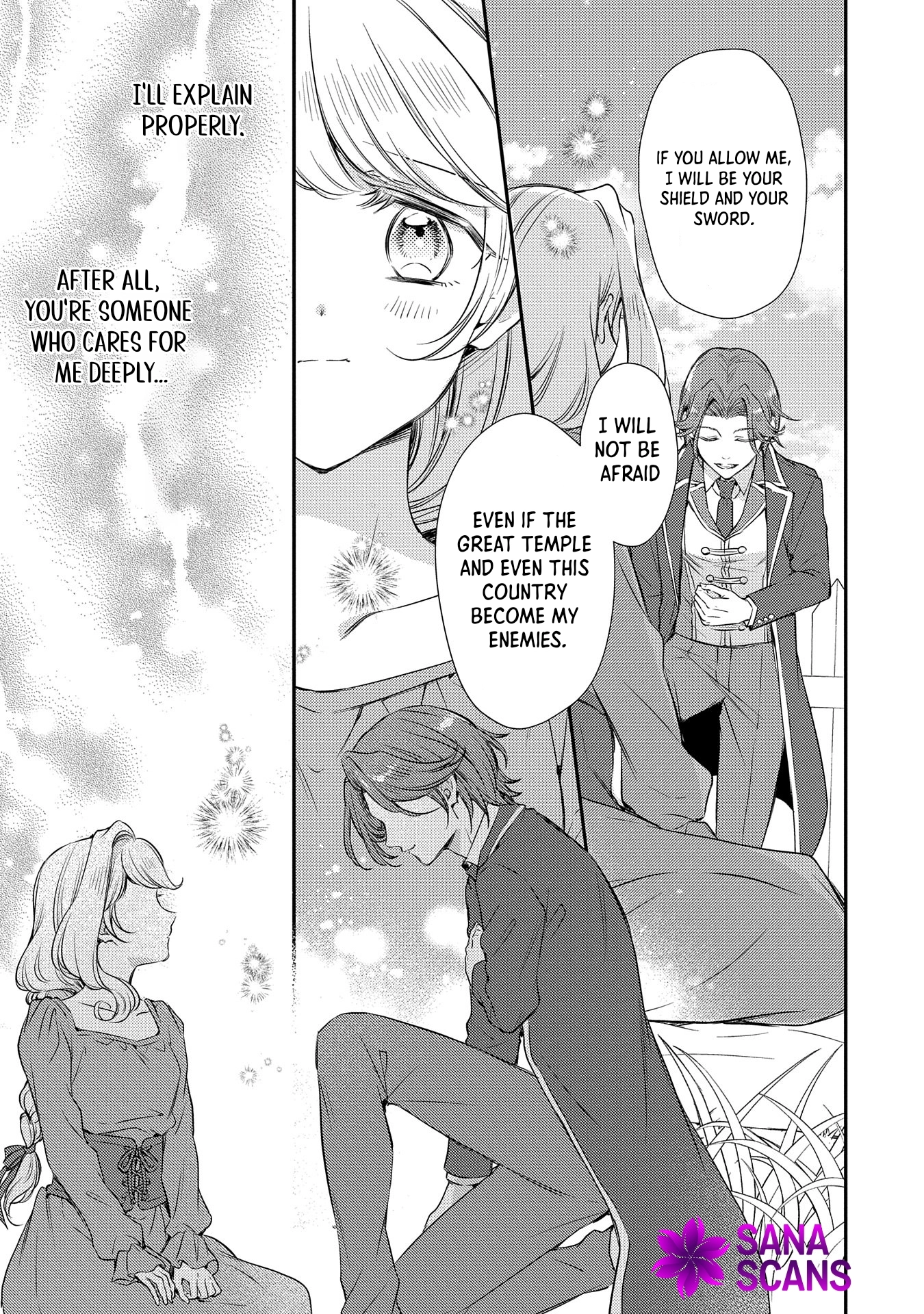 Even Exiled, She's Still the Beloved Saint! St. Evelyn's Weird and Wonderful Friends Chapter 4 Page 29