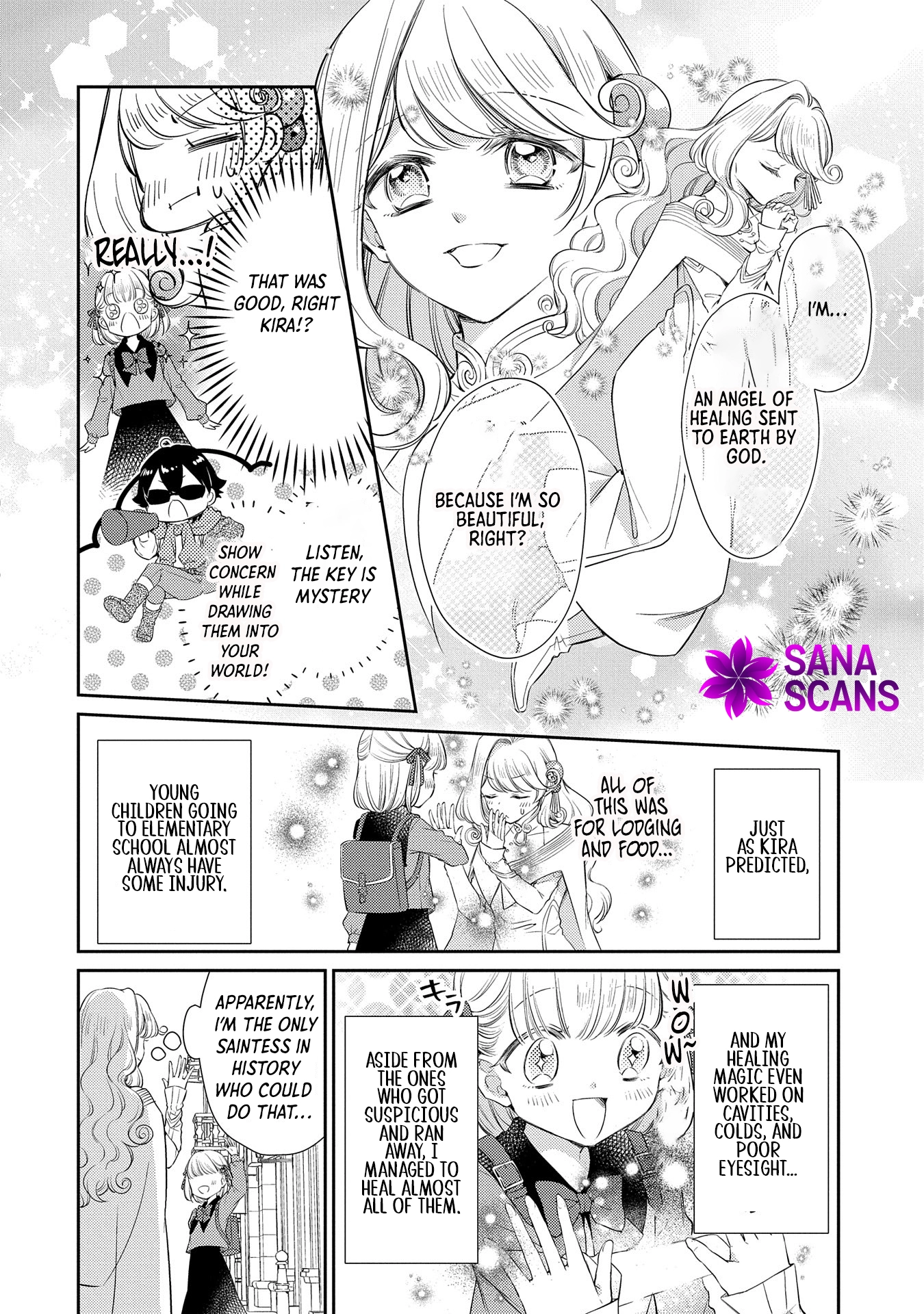 Even Exiled, She's Still the Beloved Saint! St. Evelyn's Weird and Wonderful Friends Chapter 2 Page 8