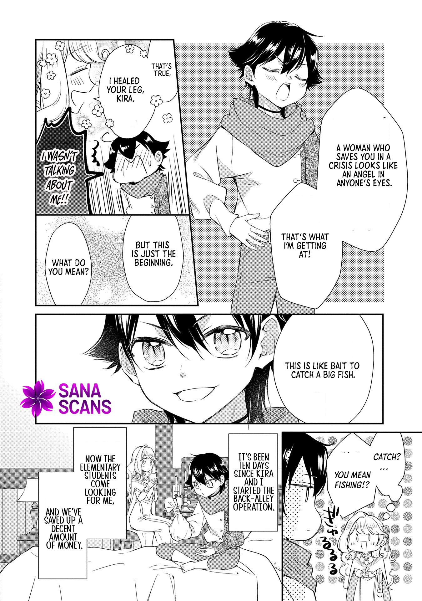 Even Exiled, She's Still the Beloved Saint! St. Evelyn's Weird and Wonderful Friends Chapter 2 Page 14