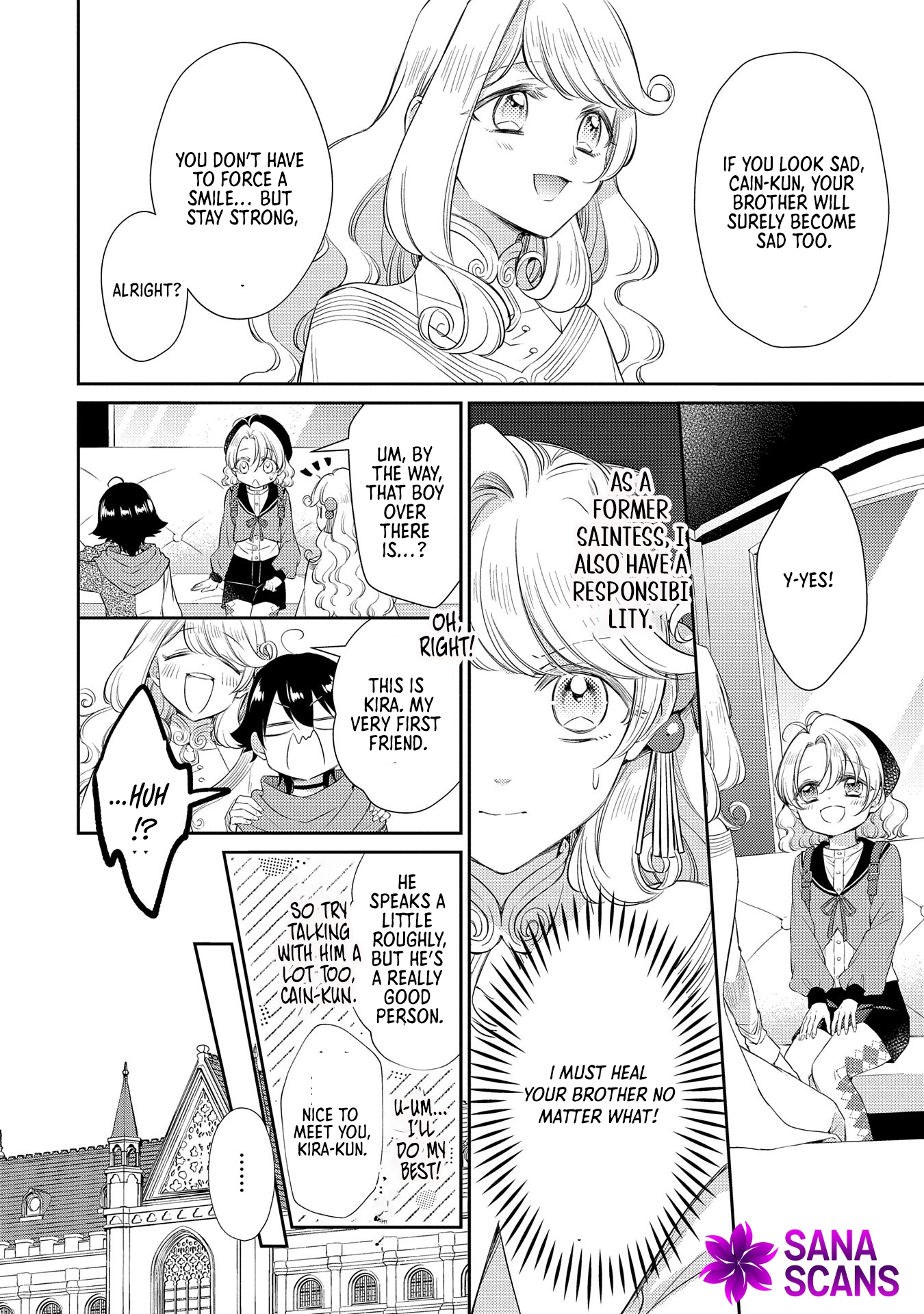 Even Exiled, She's Still the Beloved Saint! St. Evelyn's Weird and Wonderful Friends Chapter 2 Page 22