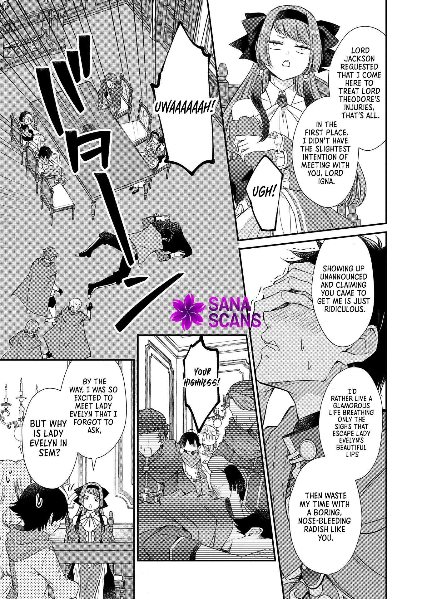 Even Exiled, She's Still the Beloved Saint! St. Evelyn's Weird and Wonderful Friends Chapter 7 Page 7