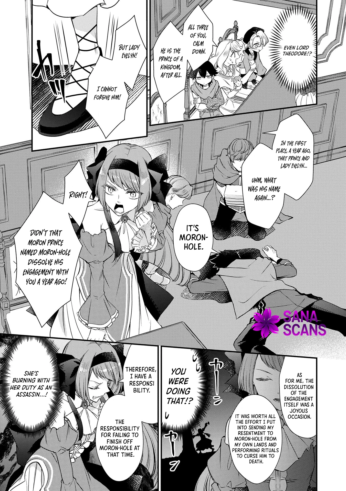 Even Exiled, She's Still the Beloved Saint! St. Evelyn's Weird and Wonderful Friends Chapter 7 Page 9