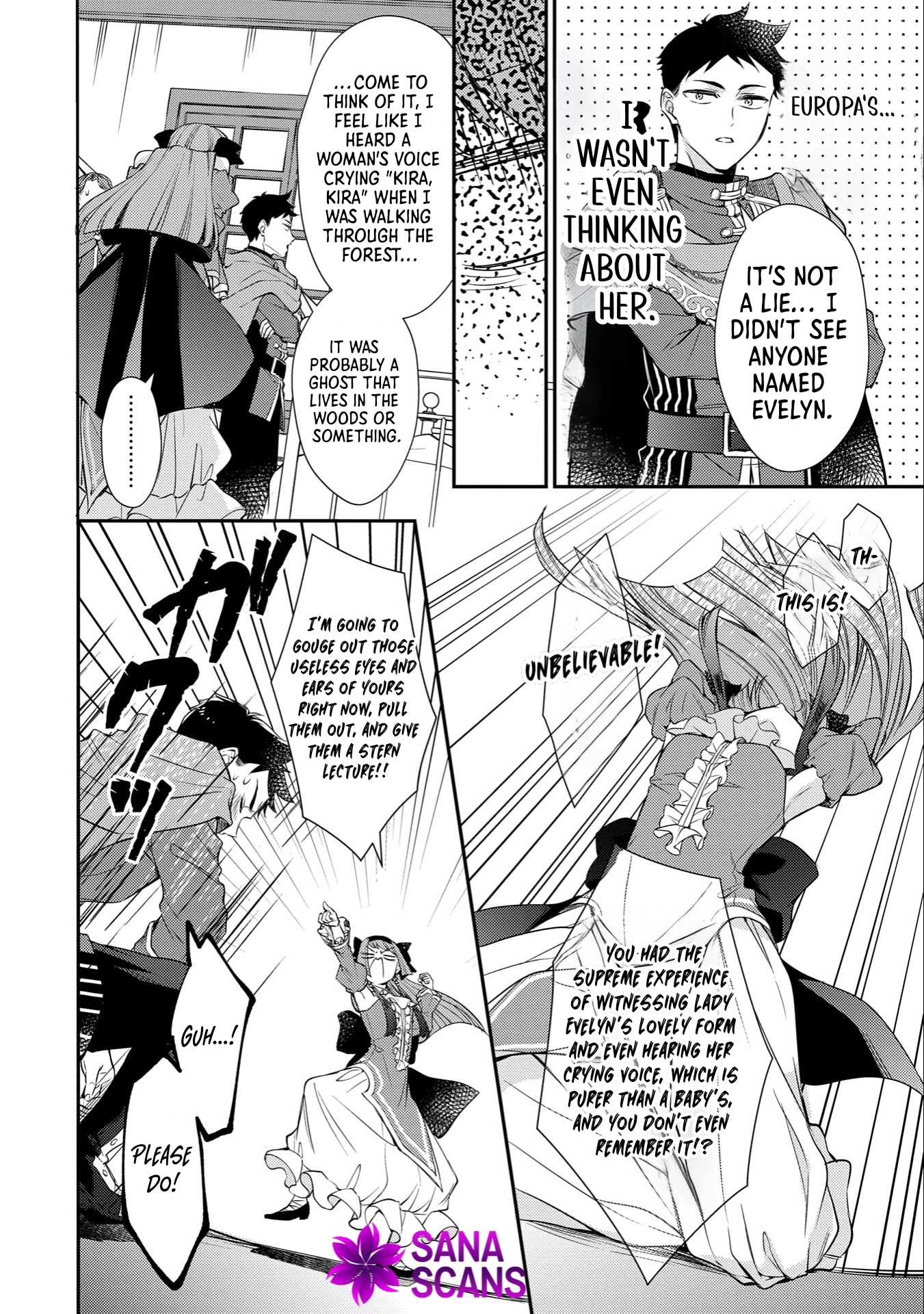 Even Exiled, She's Still the Beloved Saint! St. Evelyn's Weird and Wonderful Friends Chapter 7 Page 22