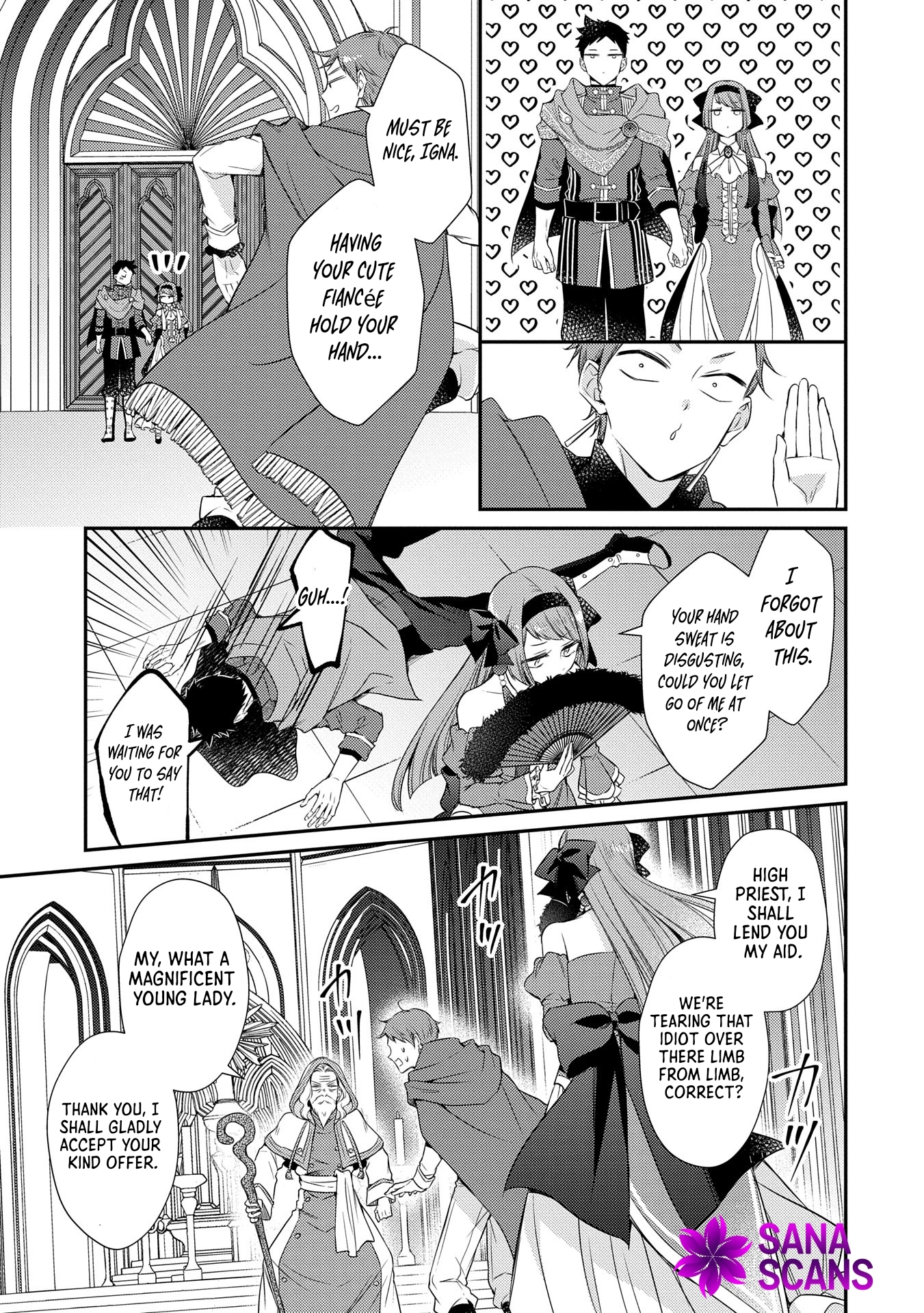Even Exiled, She's Still the Beloved Saint! St. Evelyn's Weird and Wonderful Friends Chapter 7 Page 27