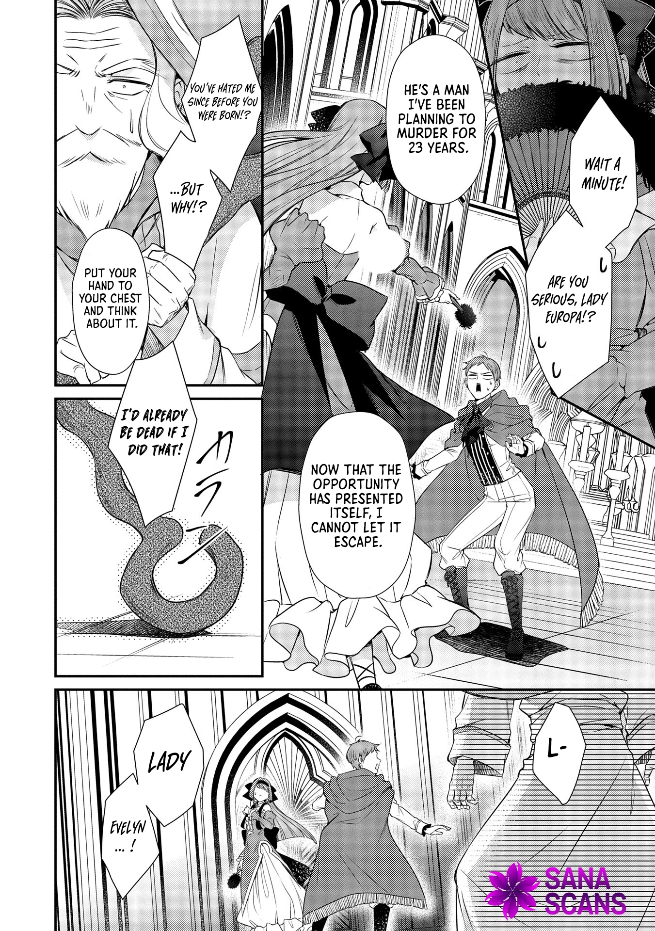 Even Exiled, She's Still the Beloved Saint! St. Evelyn's Weird and Wonderful Friends Chapter 7 Page 28