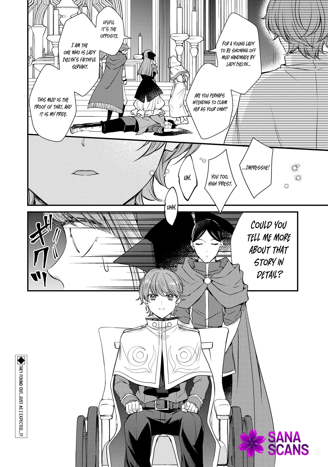 Even Exiled, She's Still the Beloved Saint! St. Evelyn's Weird and Wonderful Friends Chapter 7 Page 30