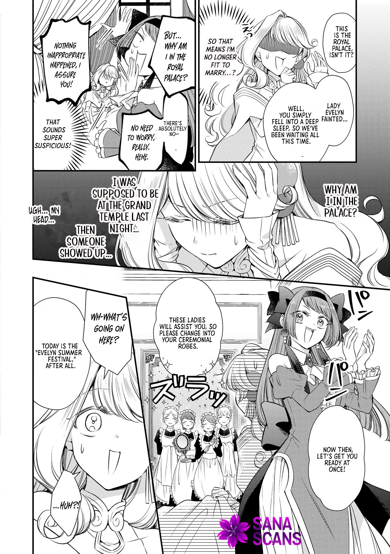 Even Exiled, She's Still the Beloved Saint! St. Evelyn's Weird and Wonderful Friends Chapter 9 - ، Page 2