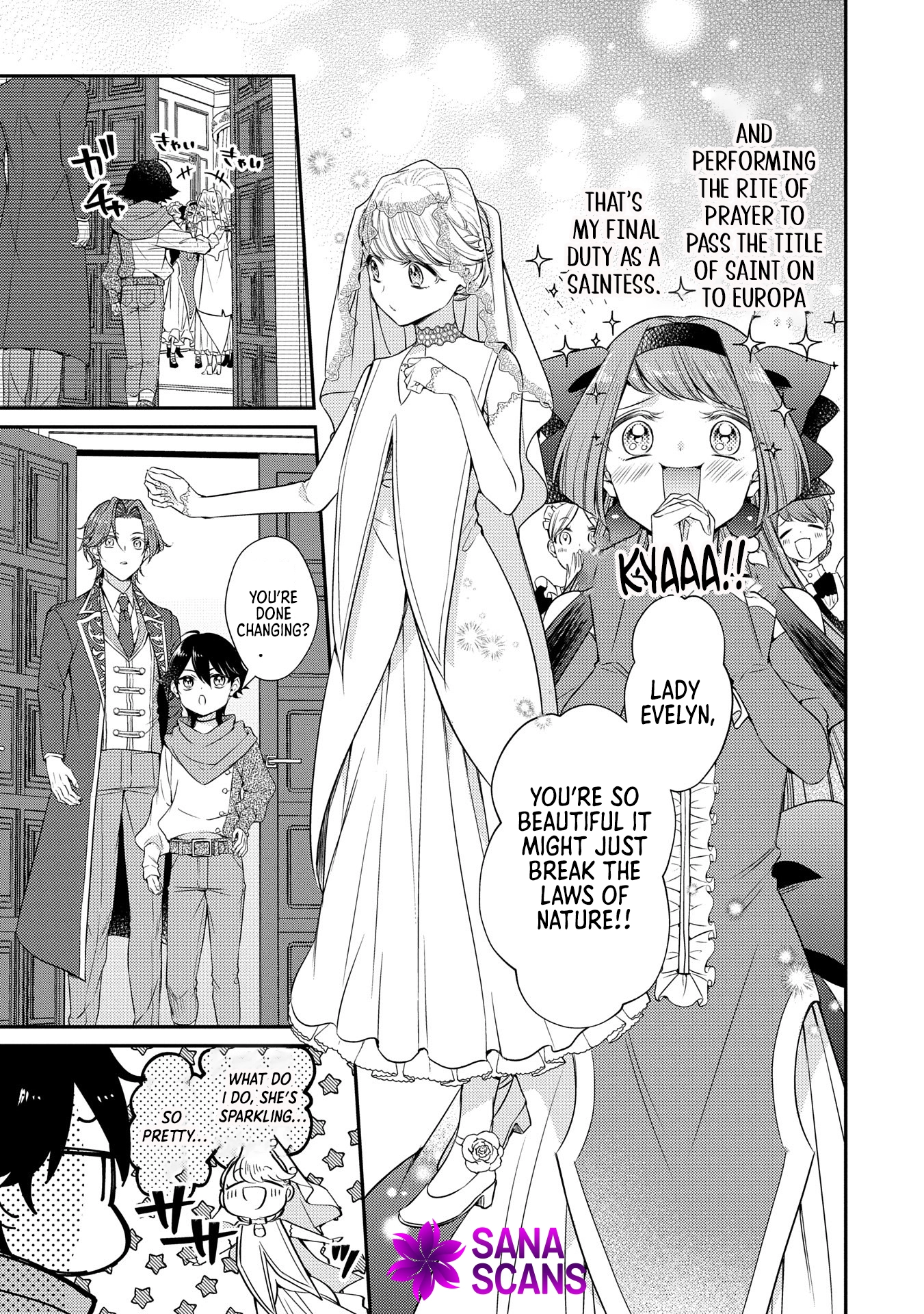 Even Exiled, She's Still the Beloved Saint! St. Evelyn's Weird and Wonderful Friends Chapter 9 - ، Page 5