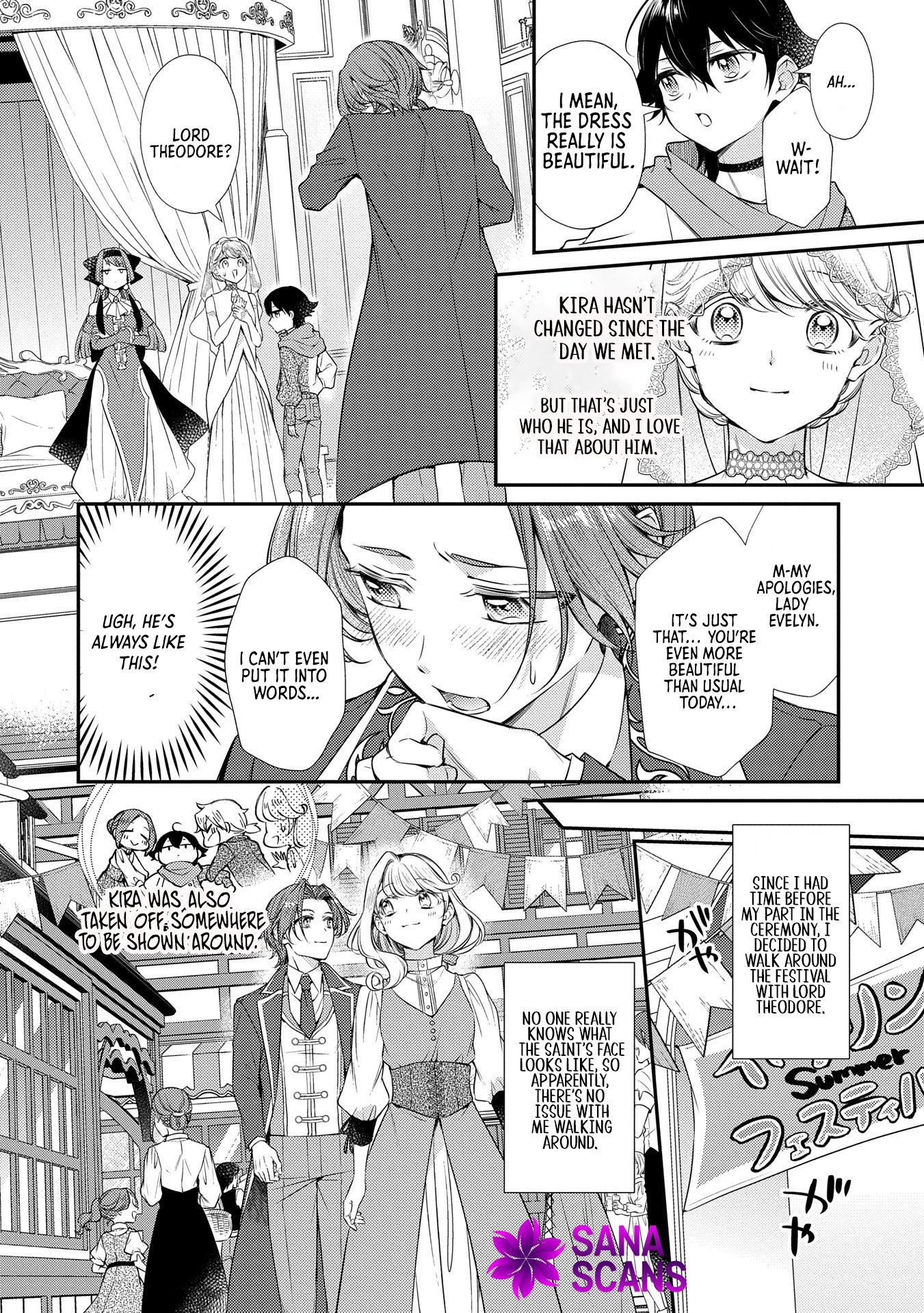 Even Exiled, She's Still the Beloved Saint! St. Evelyn's Weird and Wonderful Friends Chapter 9 - ، Page 6