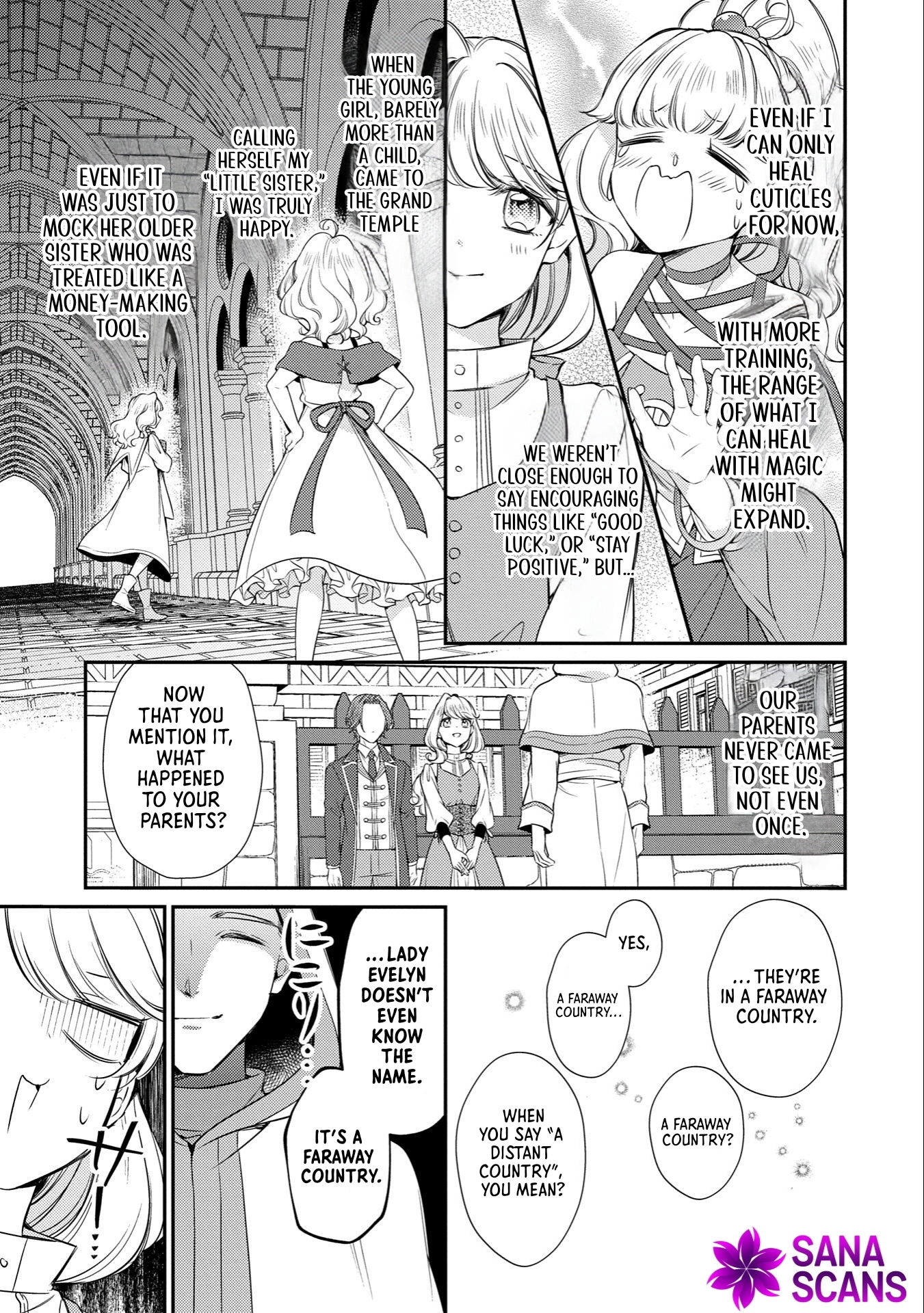 Even Exiled, She's Still the Beloved Saint! St. Evelyn's Weird and Wonderful Friends Chapter 9 - ، Page 15