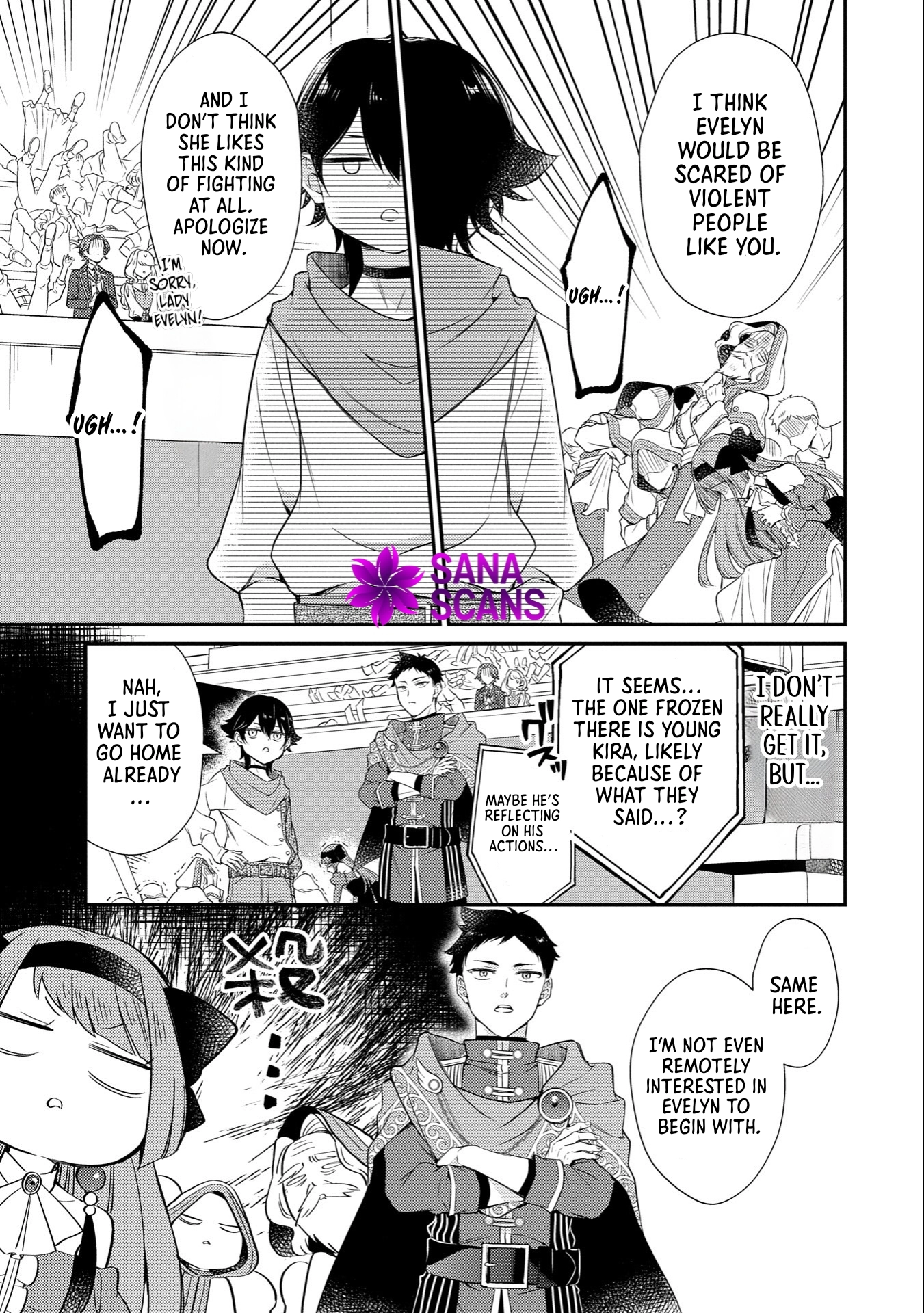 Even Exiled, She's Still the Beloved Saint! St. Evelyn's Weird and Wonderful Friends Chapter 9 - ، Page 23