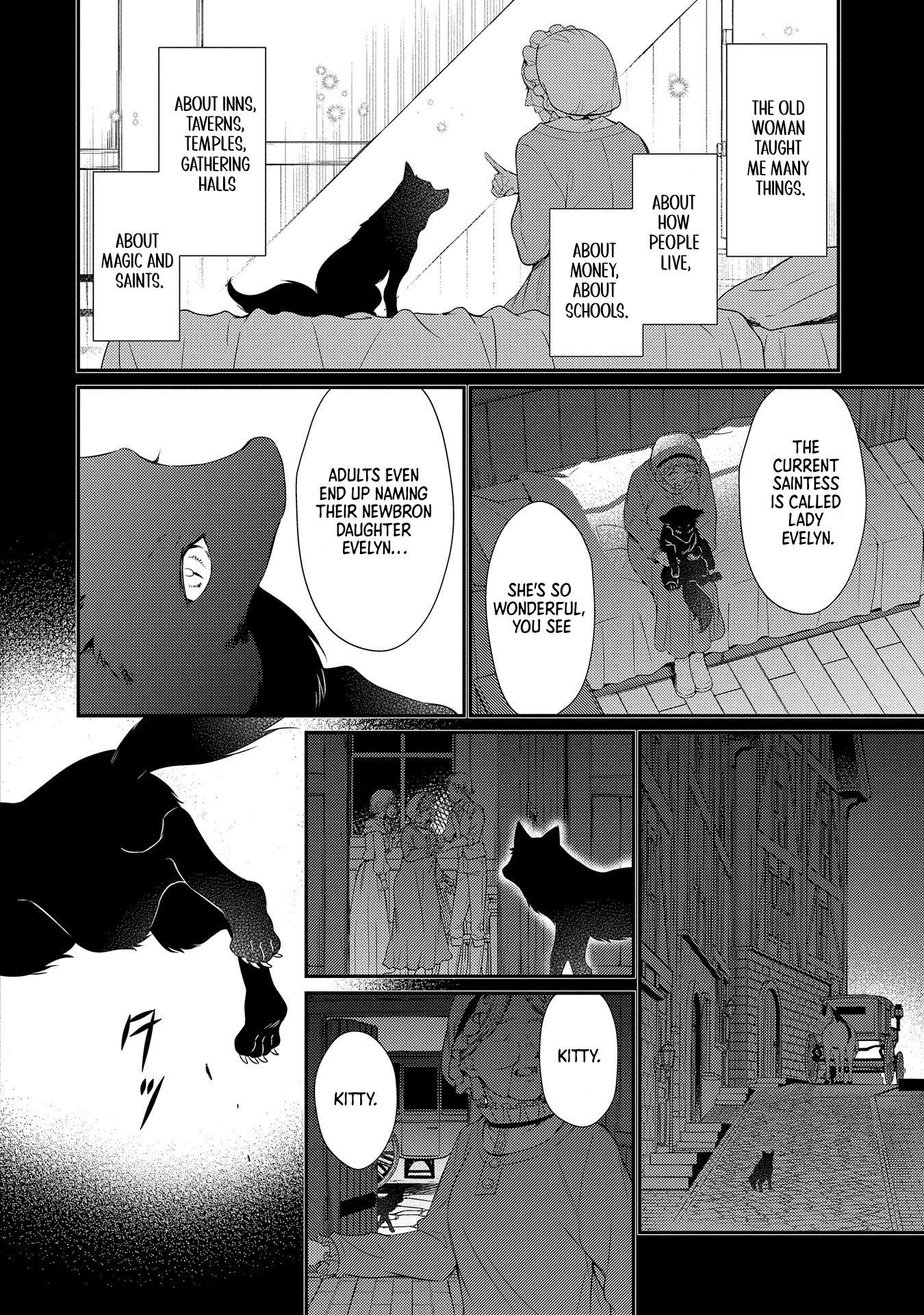Even Exiled, She's Still the Beloved Saint! St. Evelyn's Weird and Wonderful Friends Chapter 6 Page 4