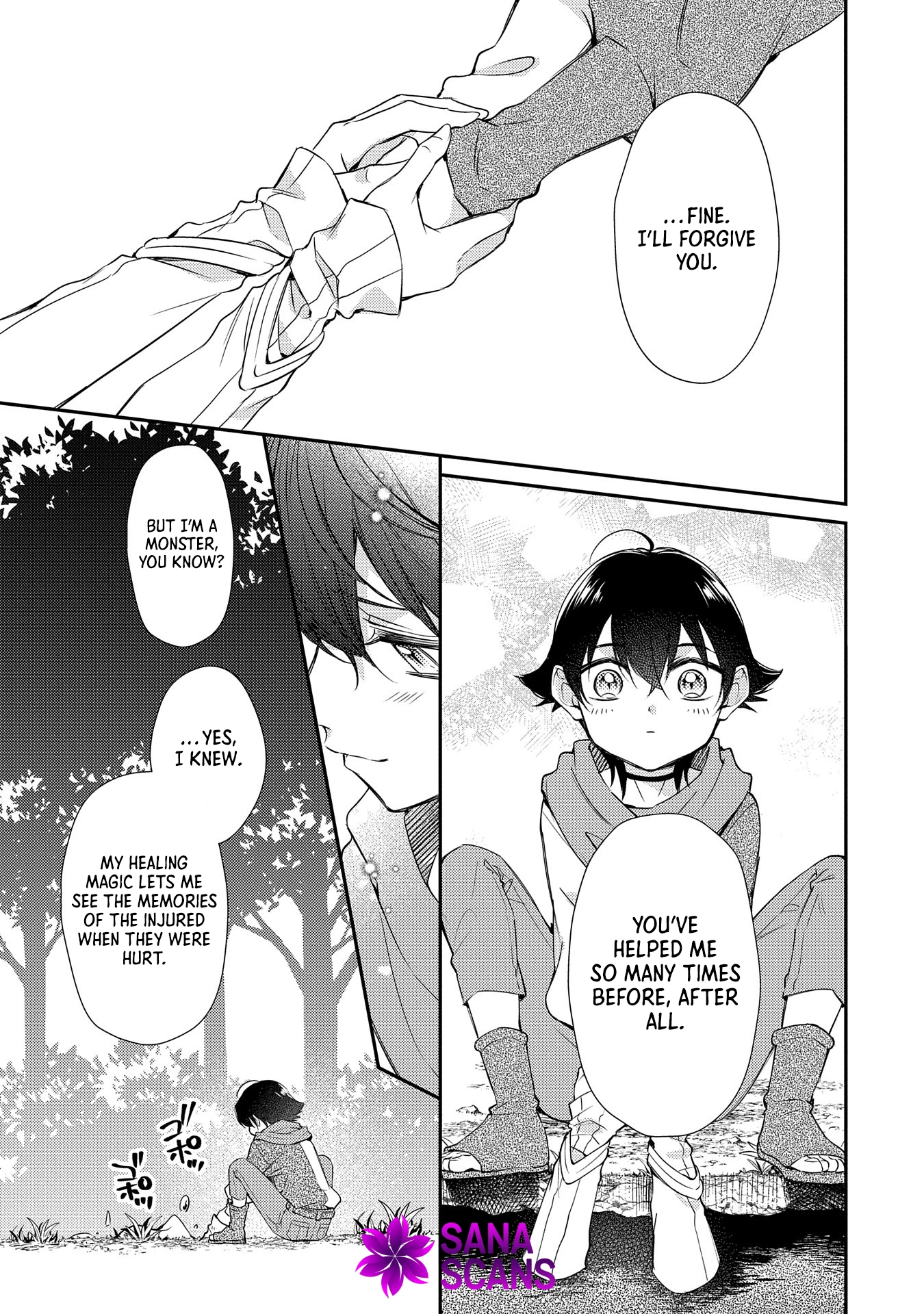 Even Exiled, She's Still the Beloved Saint! St. Evelyn's Weird and Wonderful Friends Chapter 6 Page 15
