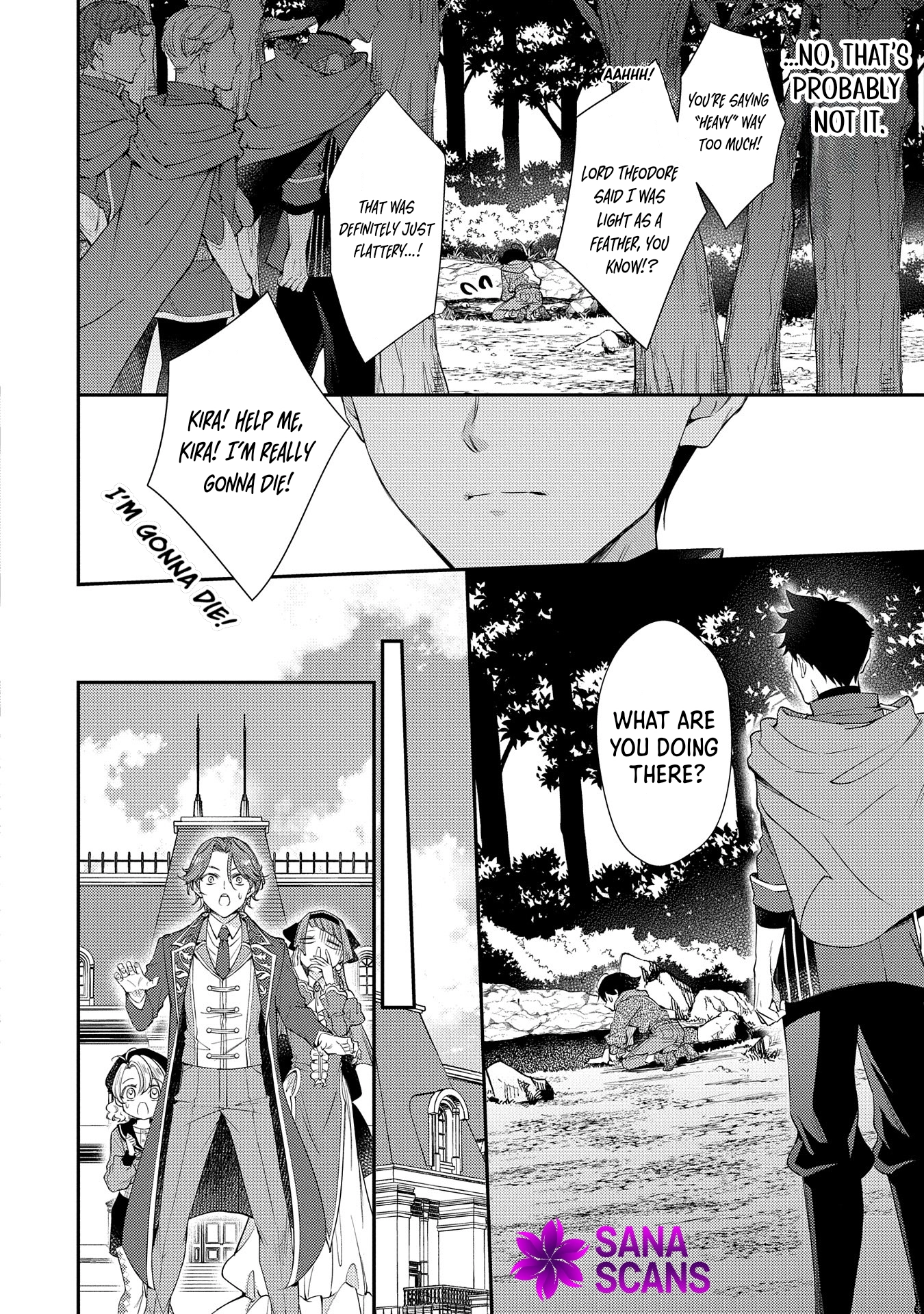 Even Exiled, She's Still the Beloved Saint! St. Evelyn's Weird and Wonderful Friends Chapter 6 Page 20