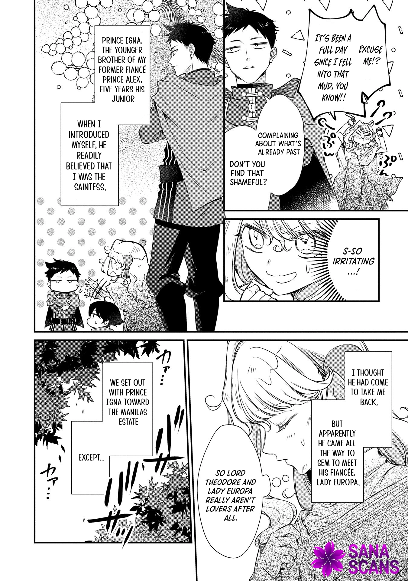 Even Exiled, She's Still the Beloved Saint! St. Evelyn's Weird and Wonderful Friends Chapter 6 Page 22