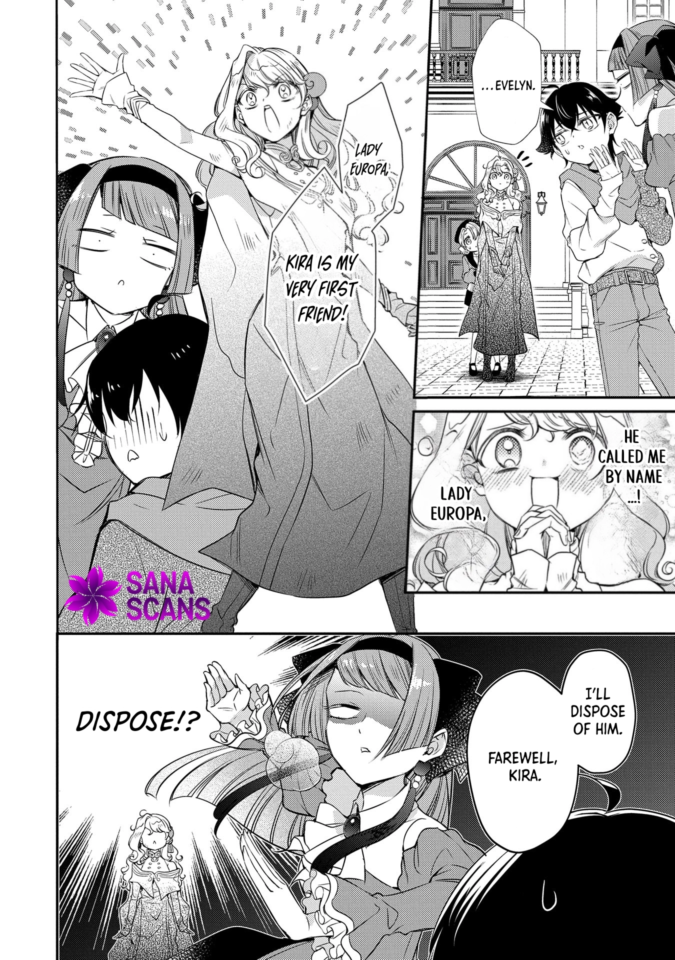 Even Exiled, She's Still the Beloved Saint! St. Evelyn's Weird and Wonderful Friends Chapter 6 Page 28