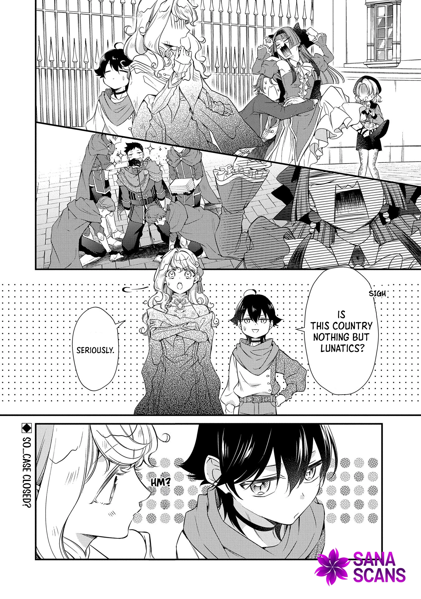 Even Exiled, She's Still the Beloved Saint! St. Evelyn's Weird and Wonderful Friends Chapter 6 Page 30