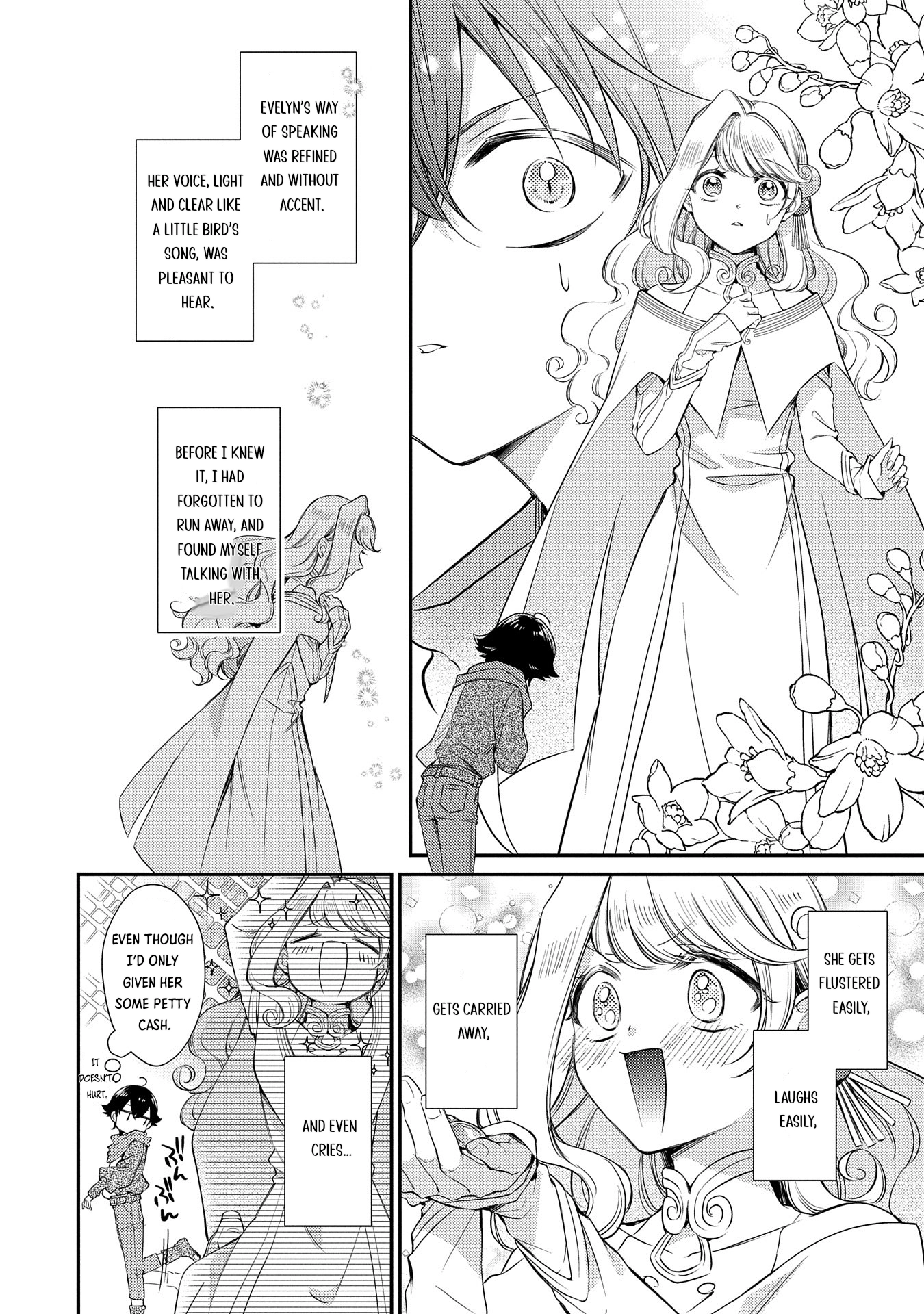 Even Exiled, She's Still the Beloved Saint! St. Evelyn's Weird and Wonderful Friends Chapter 6 Page 6