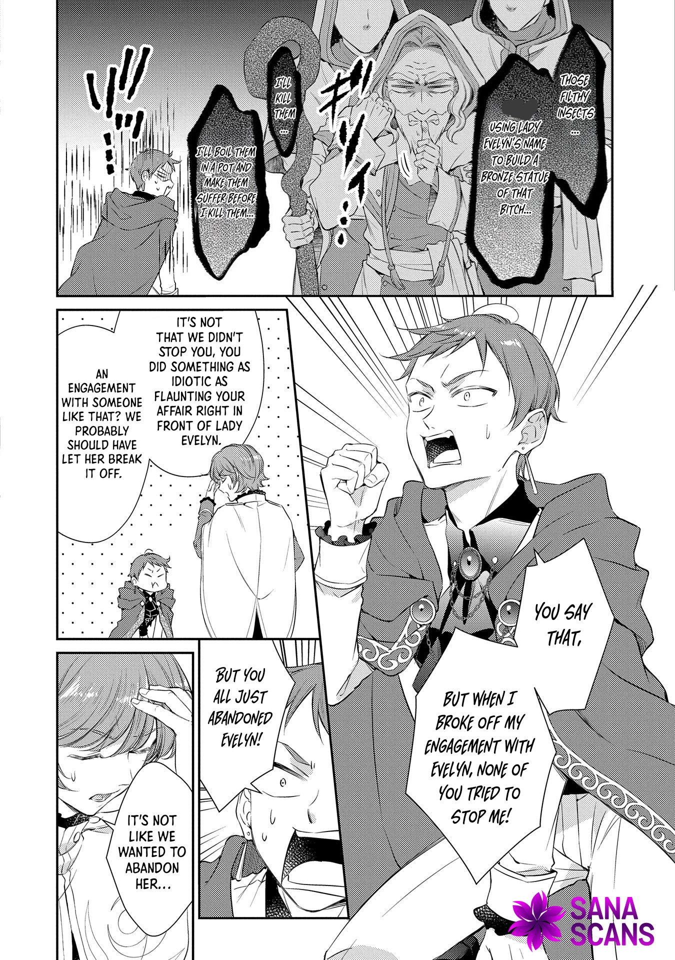 Even Exiled, She's Still the Beloved Saint! St. Evelyn's Weird and Wonderful Friends Chapter 3 Page 6