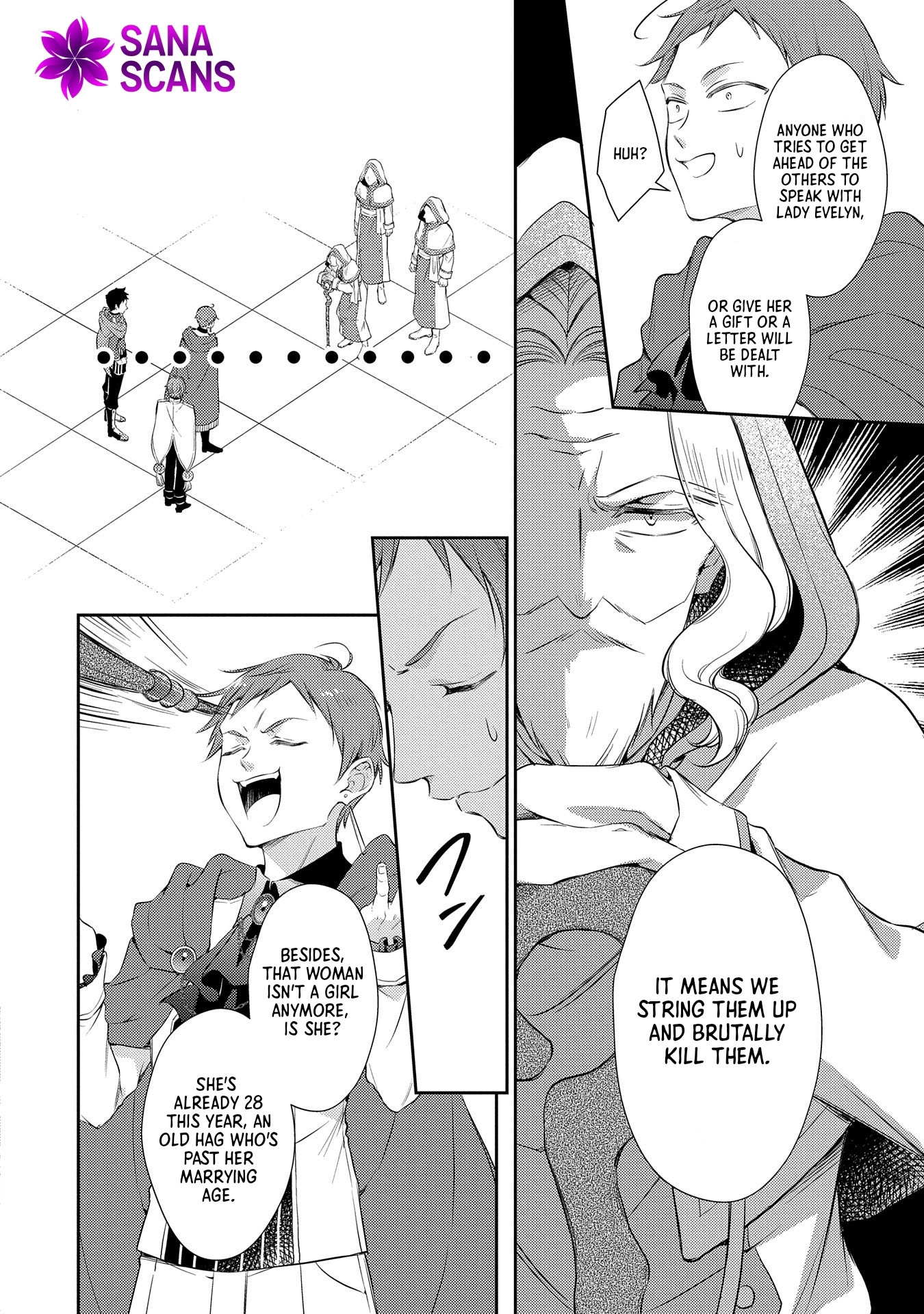 Even Exiled, She's Still the Beloved Saint! St. Evelyn's Weird and Wonderful Friends Chapter 3 Page 10