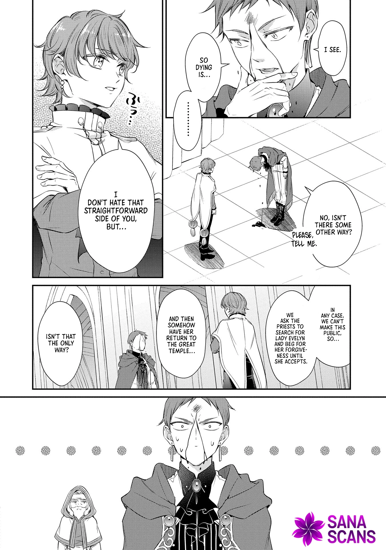 Even Exiled, She's Still the Beloved Saint! St. Evelyn's Weird and Wonderful Friends Chapter 3 Page 14