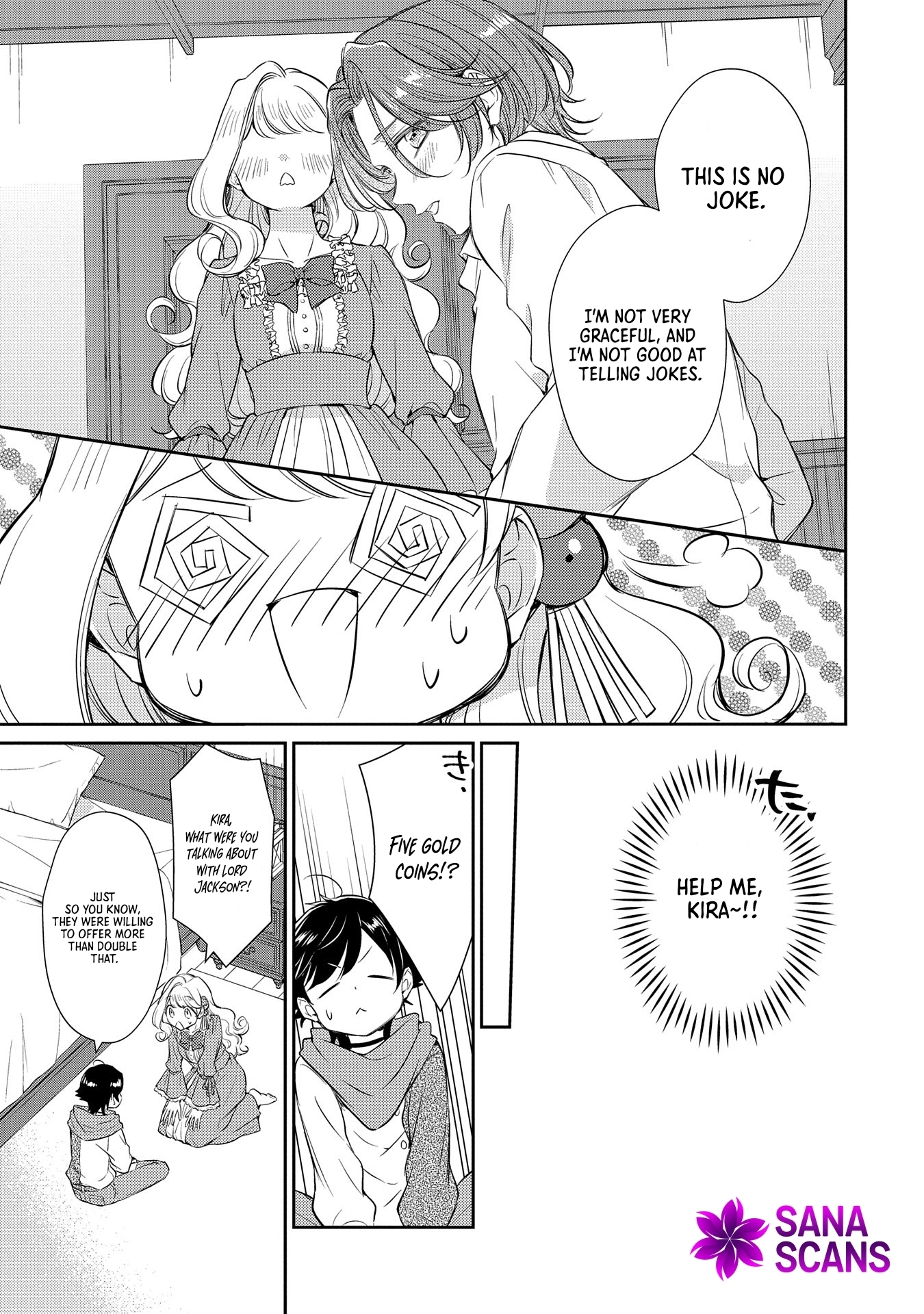 Even Exiled, She's Still the Beloved Saint! St. Evelyn's Weird and Wonderful Friends Chapter 3 Page 23