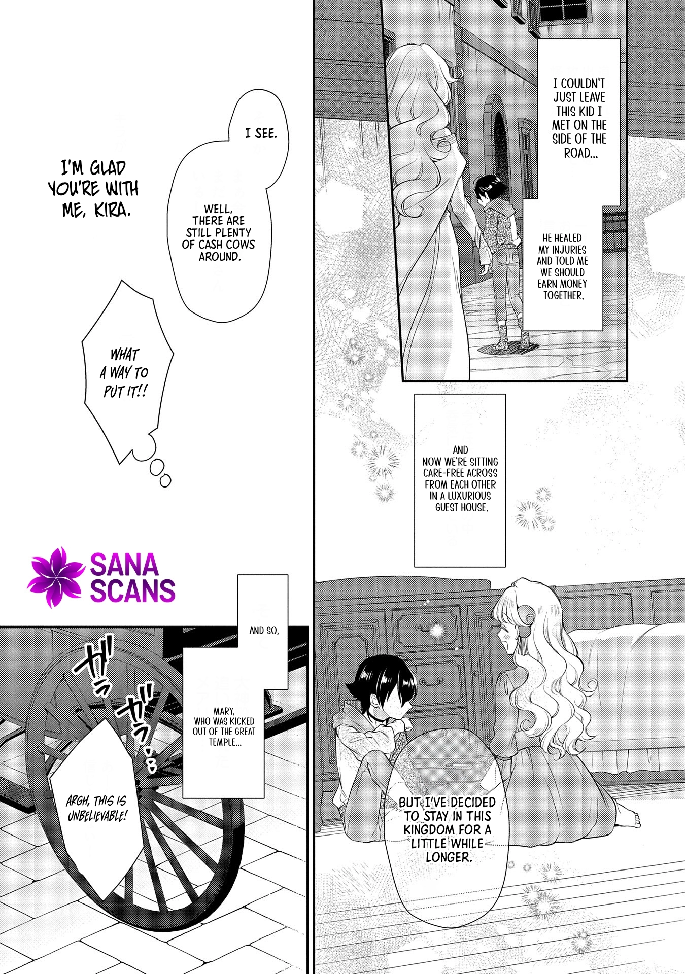 Even Exiled, She's Still the Beloved Saint! St. Evelyn's Weird and Wonderful Friends Chapter 3 Page 27