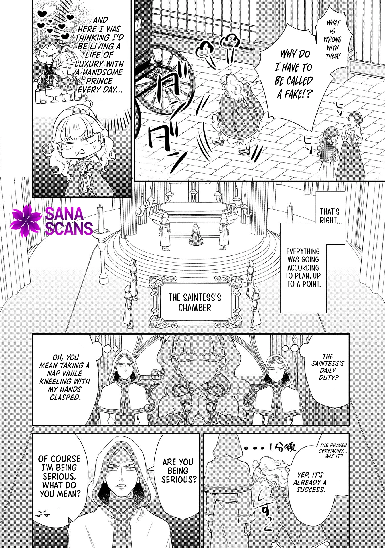Even Exiled, She's Still the Beloved Saint! St. Evelyn's Weird and Wonderful Friends Chapter 3 Page 28
