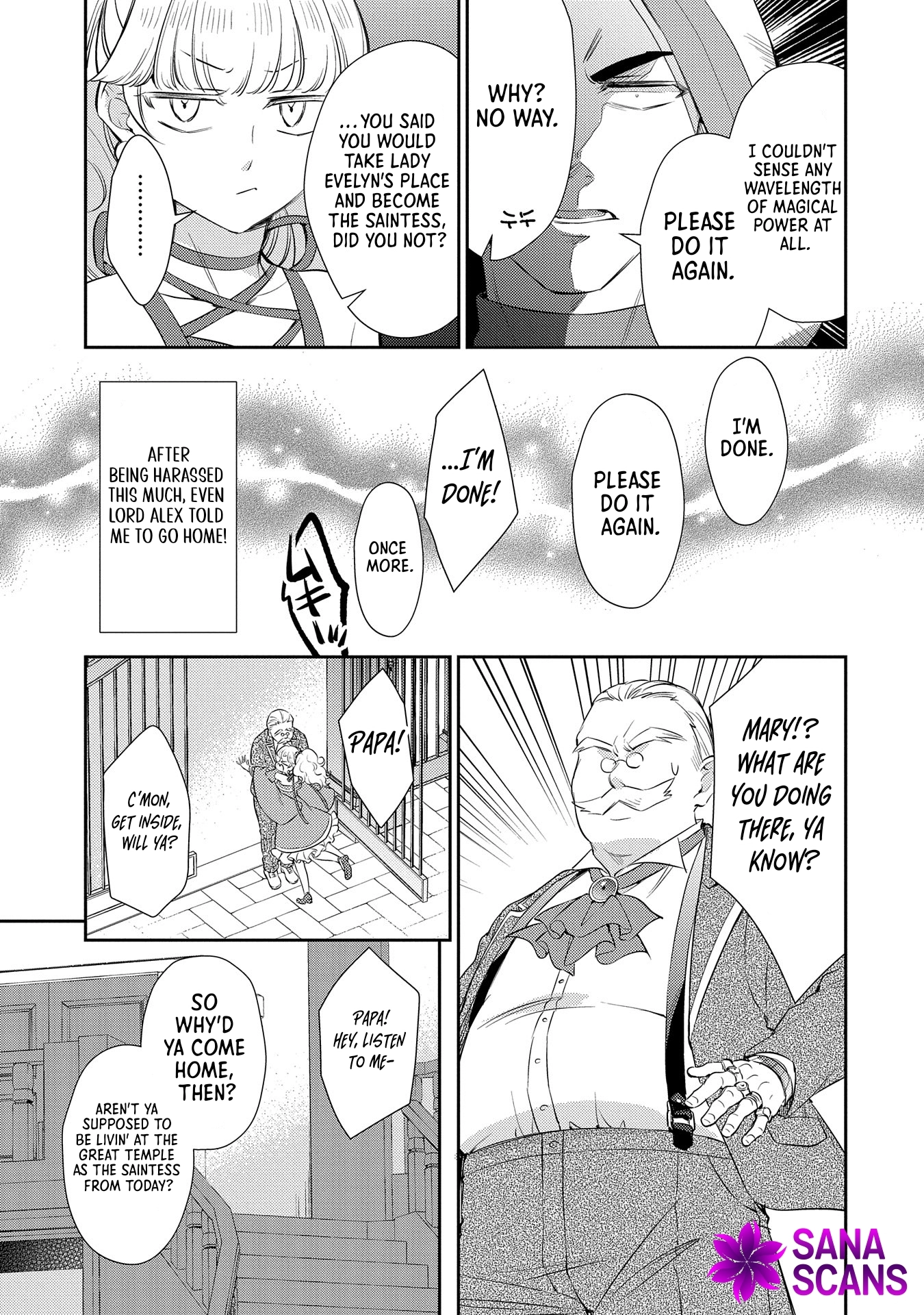 Even Exiled, She's Still the Beloved Saint! St. Evelyn's Weird and Wonderful Friends Chapter 3 Page 29