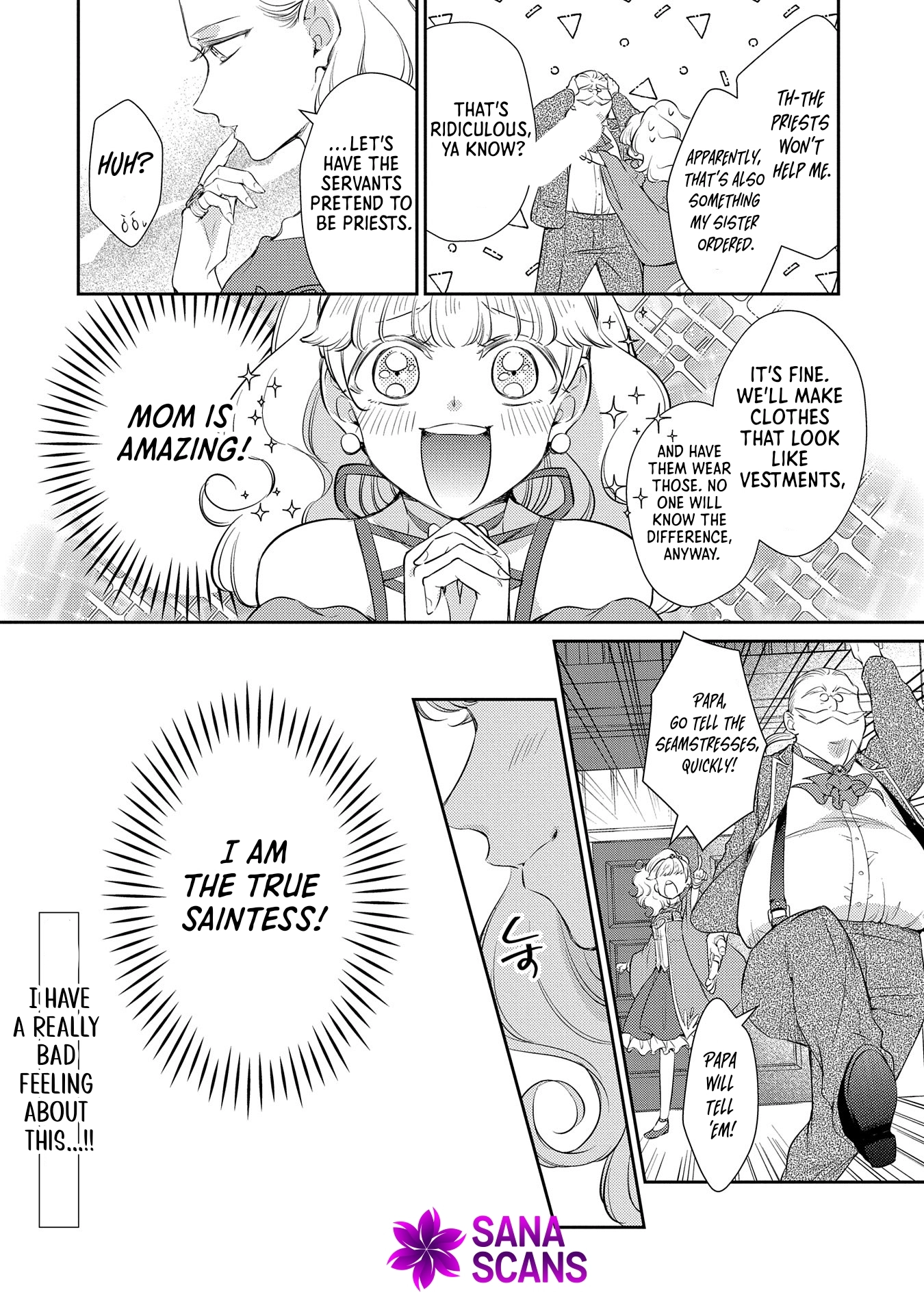 Even Exiled, She's Still the Beloved Saint! St. Evelyn's Weird and Wonderful Friends Chapter 3 Page 32