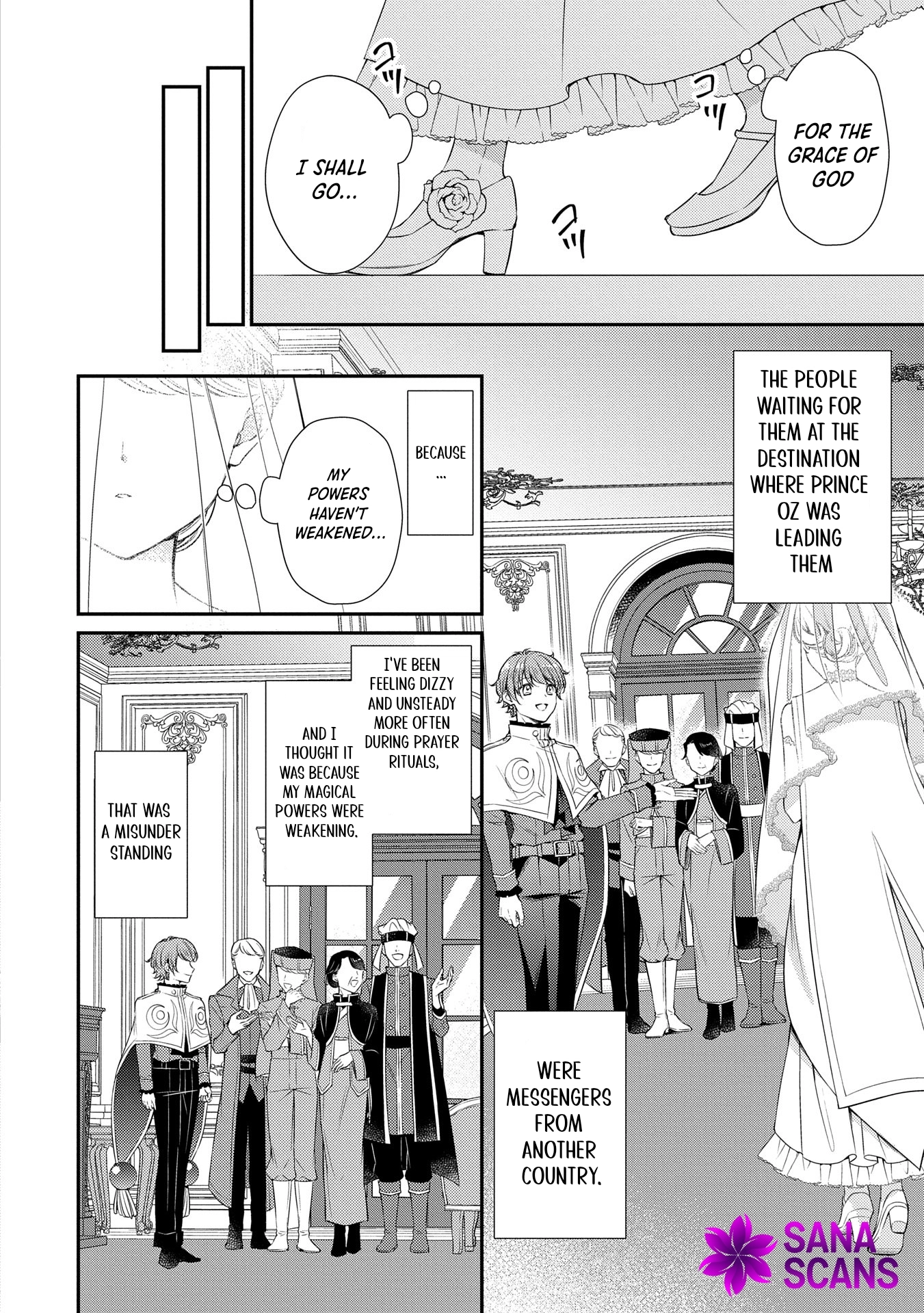 Even Exiled, She's Still the Beloved Saint! St. Evelyn's Weird and Wonderful Friends Chapter 10 - . Page 2