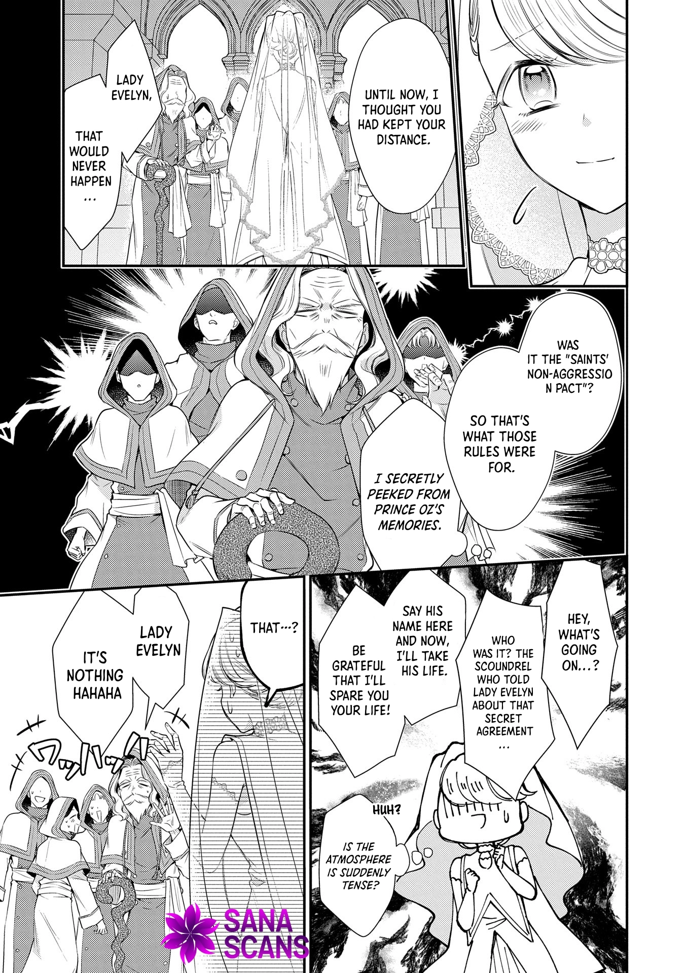 Even Exiled, She's Still the Beloved Saint! St. Evelyn's Weird and Wonderful Friends Chapter 10 - . Page 5