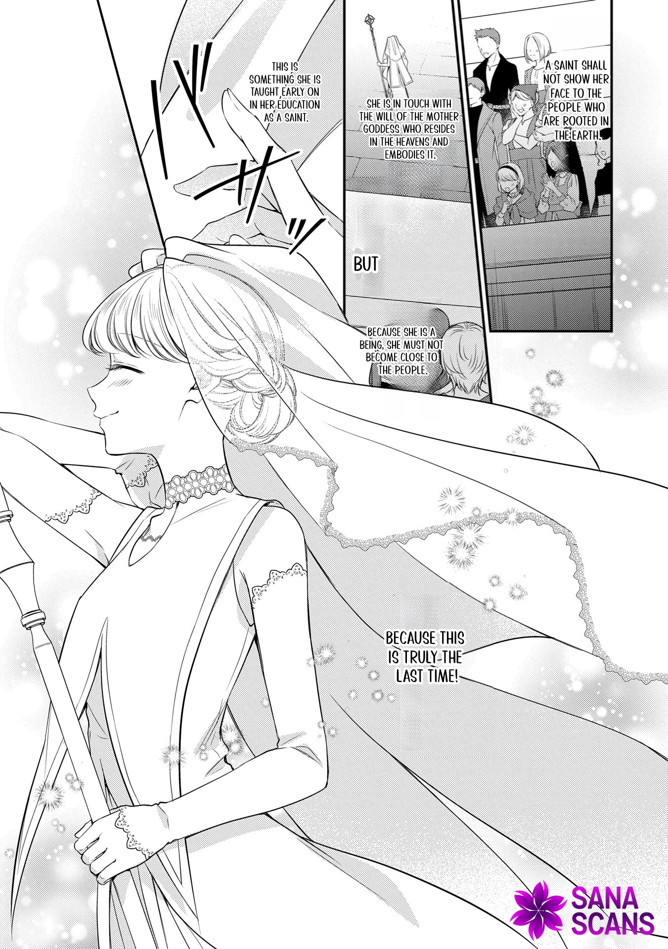 Even Exiled, She's Still the Beloved Saint! St. Evelyn's Weird and Wonderful Friends Chapter 10 - . Page 7
