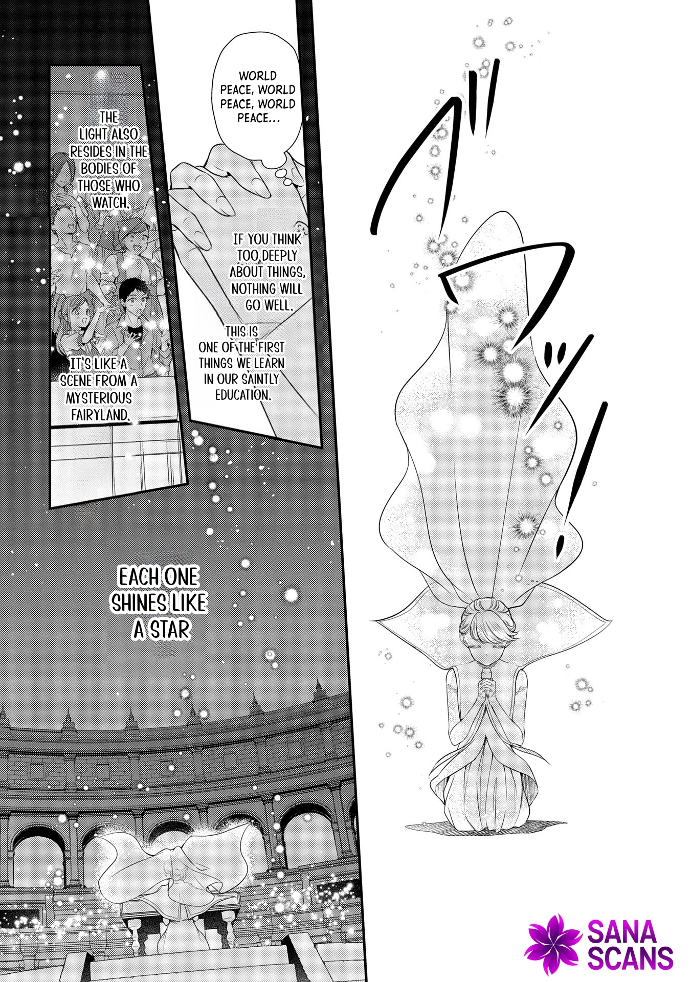 Even Exiled, She's Still the Beloved Saint! St. Evelyn's Weird and Wonderful Friends Chapter 10 - . Page 9