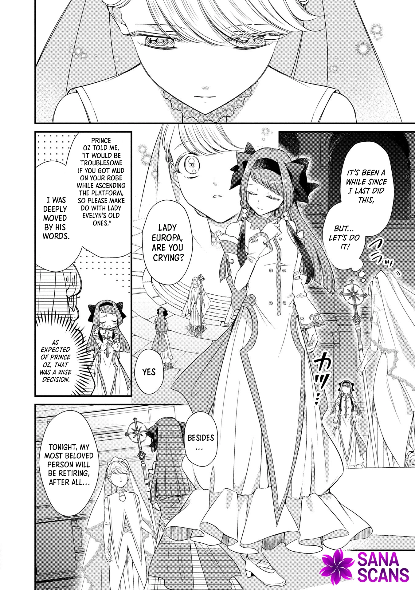 Even Exiled, She's Still the Beloved Saint! St. Evelyn's Weird and Wonderful Friends Chapter 10 - . Page 10