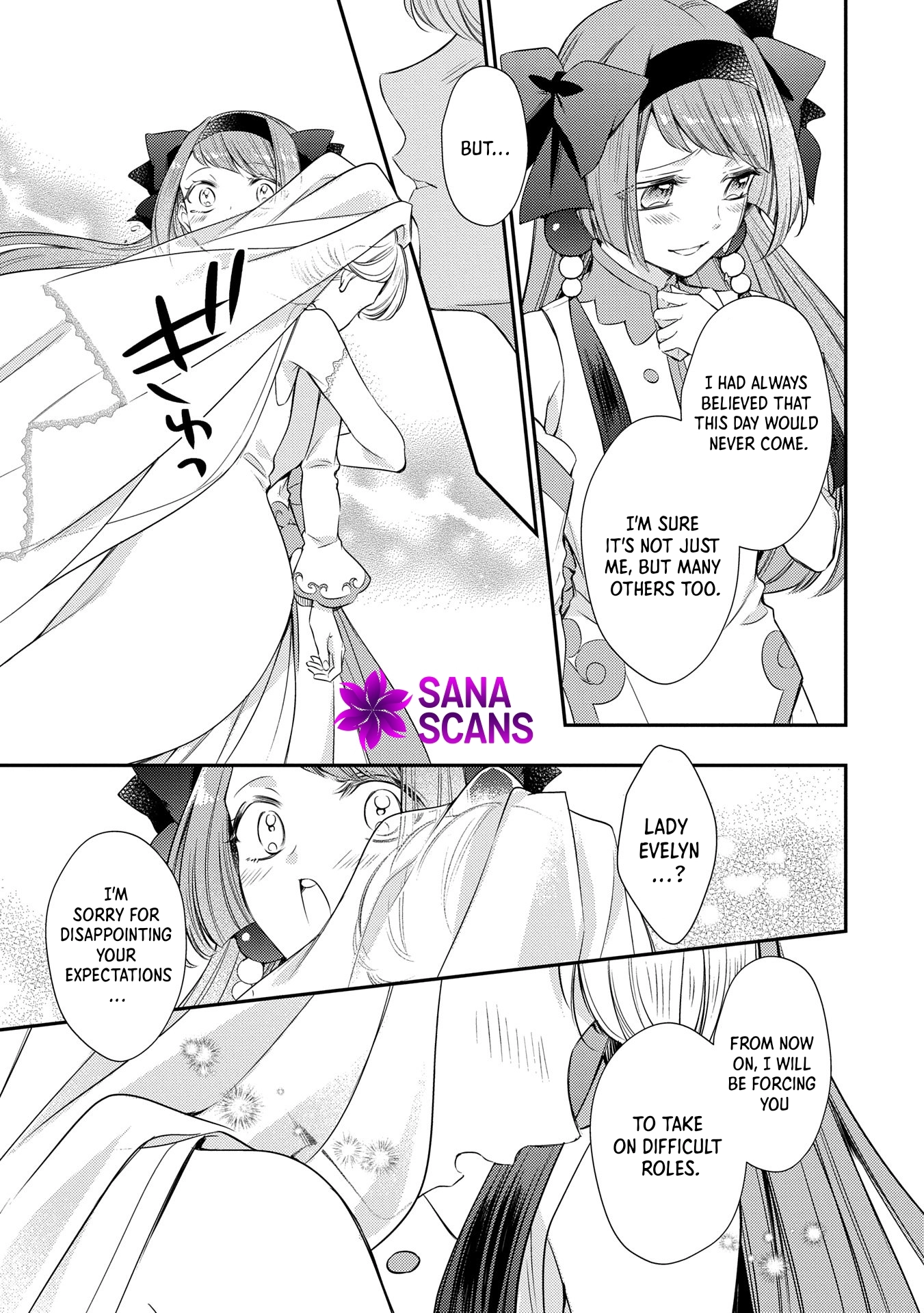 Even Exiled, She's Still the Beloved Saint! St. Evelyn's Weird and Wonderful Friends Chapter 10 - . Page 11