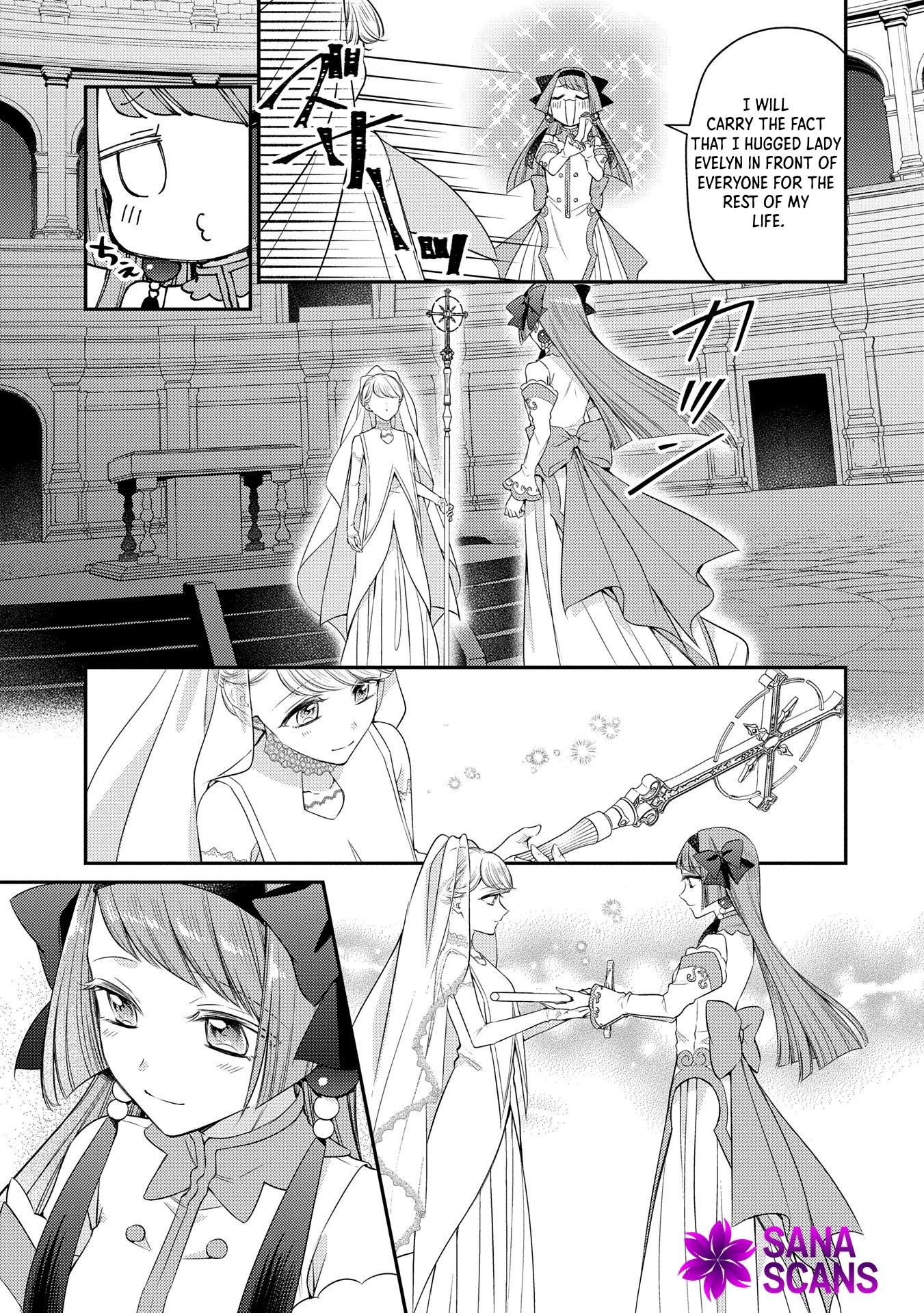 Even Exiled, She's Still the Beloved Saint! St. Evelyn's Weird and Wonderful Friends Chapter 10 - . Page 13