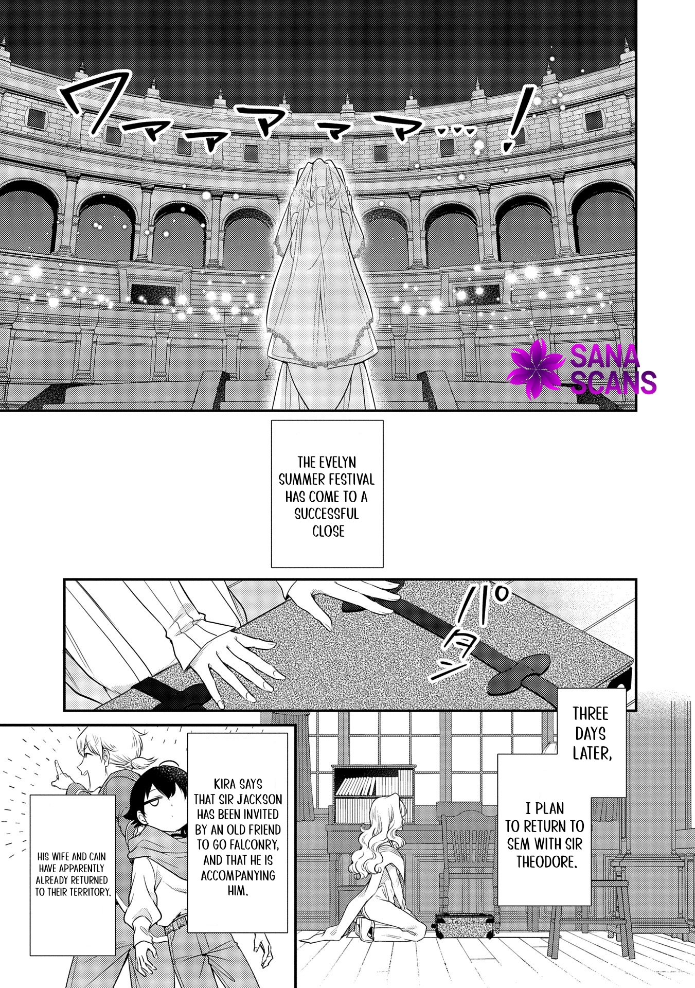 Even Exiled, She's Still the Beloved Saint! St. Evelyn's Weird and Wonderful Friends Chapter 10 - . Page 15