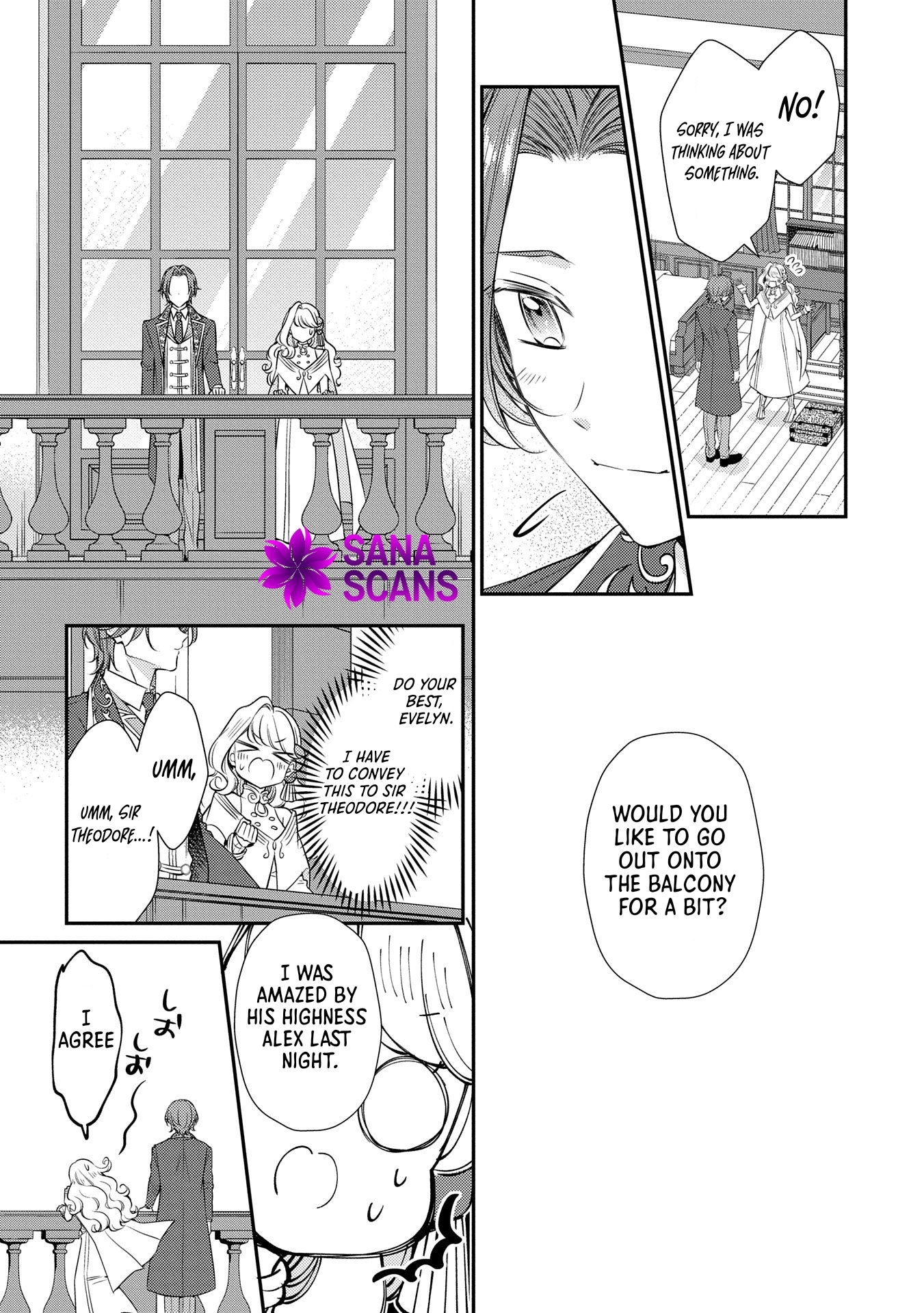 Even Exiled, She's Still the Beloved Saint! St. Evelyn's Weird and Wonderful Friends Chapter 10 - . Page 17