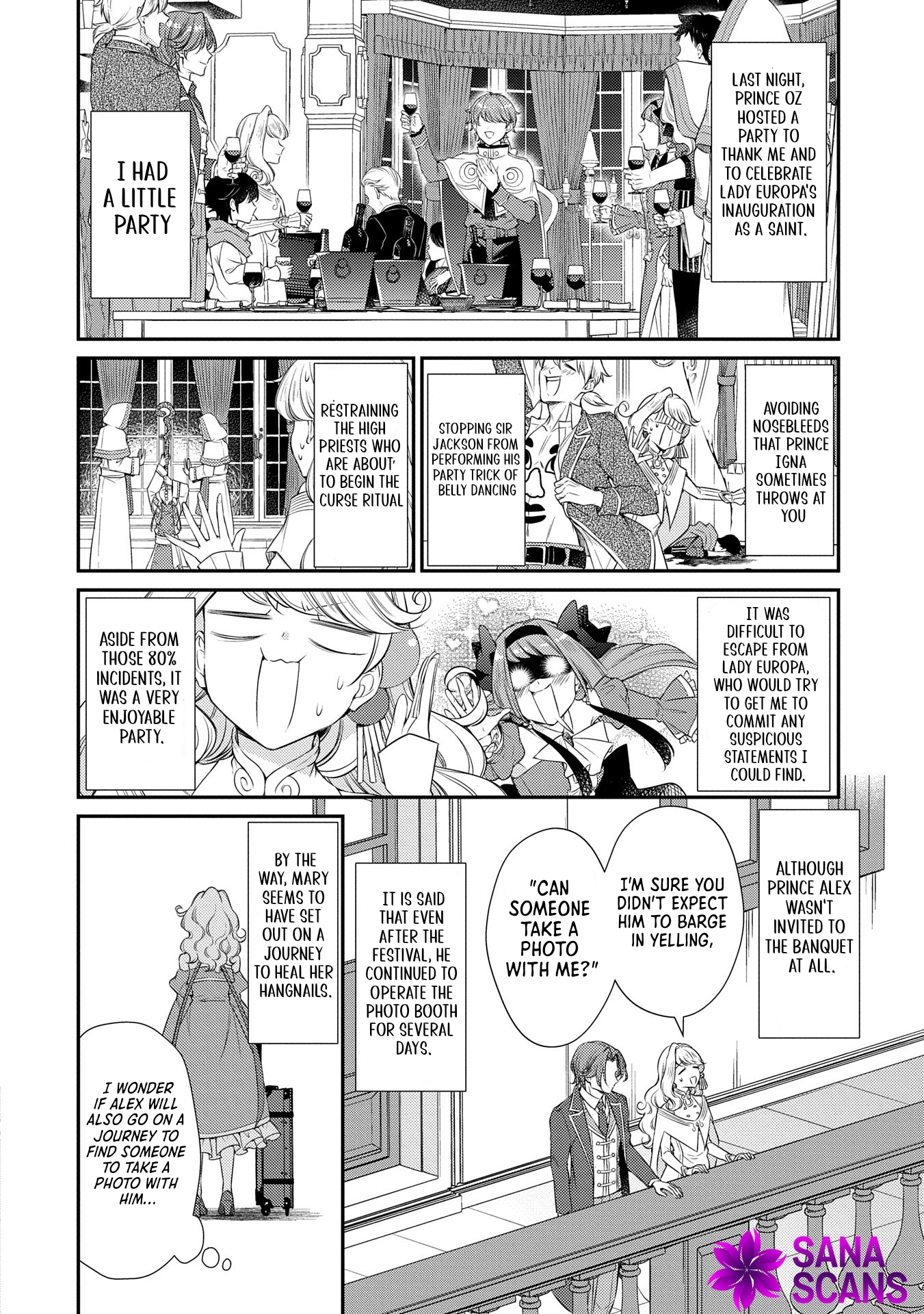 Even Exiled, She's Still the Beloved Saint! St. Evelyn's Weird and Wonderful Friends Chapter 10 - . Page 18