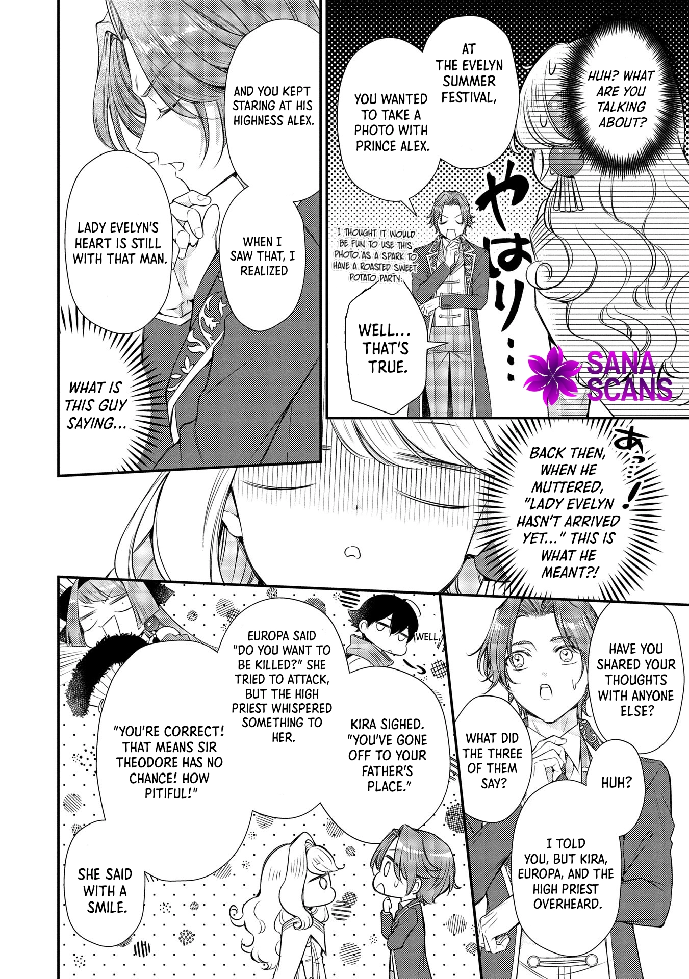 Even Exiled, She's Still the Beloved Saint! St. Evelyn's Weird and Wonderful Friends Chapter 10 - . Page 20